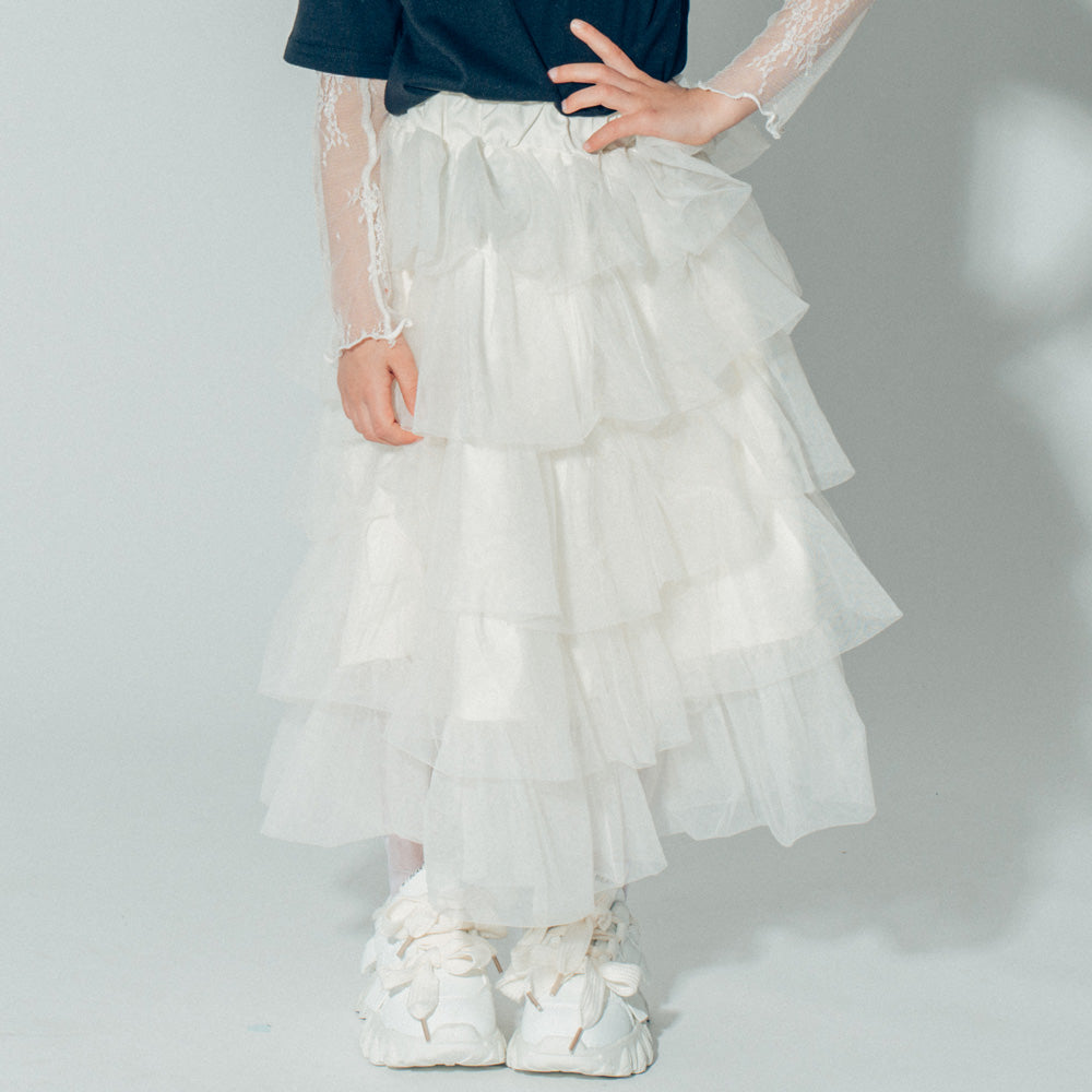 チュールティアードスカート[品番：VINK0002396]｜URBAN  CHERRY（アーバンチェリー）のキッズファッション通販｜SHOPLIST（ショップリスト）