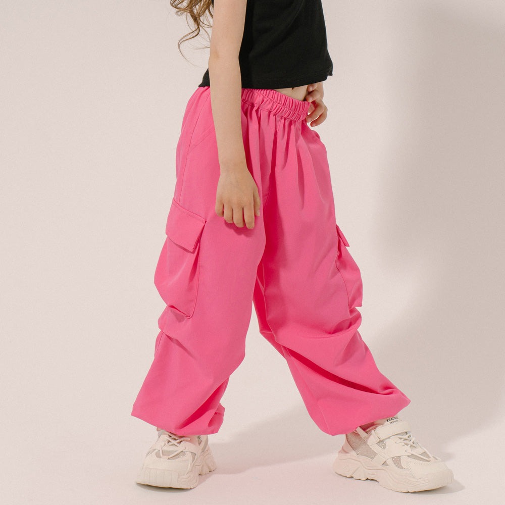ドローストデザインカラーカーゴパンツ[品番：VINK0002651]｜URBAN  CHERRY（アーバンチェリー）のキッズファッション通販｜SHOPLIST（ショップリスト）