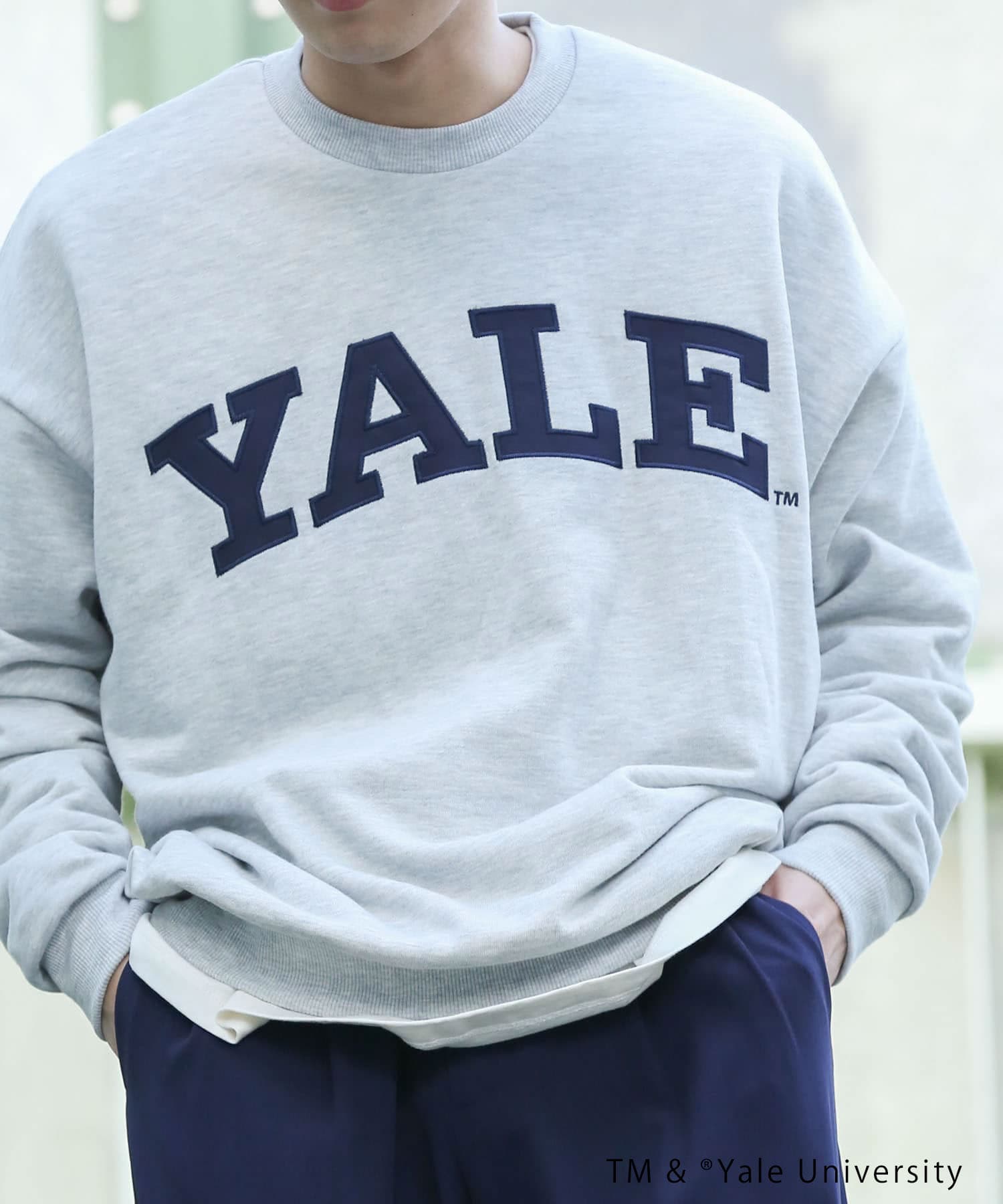 別注』YALE×SENSEOFPLACE カレッジロゴスウェット[品番：UBRW0008774 