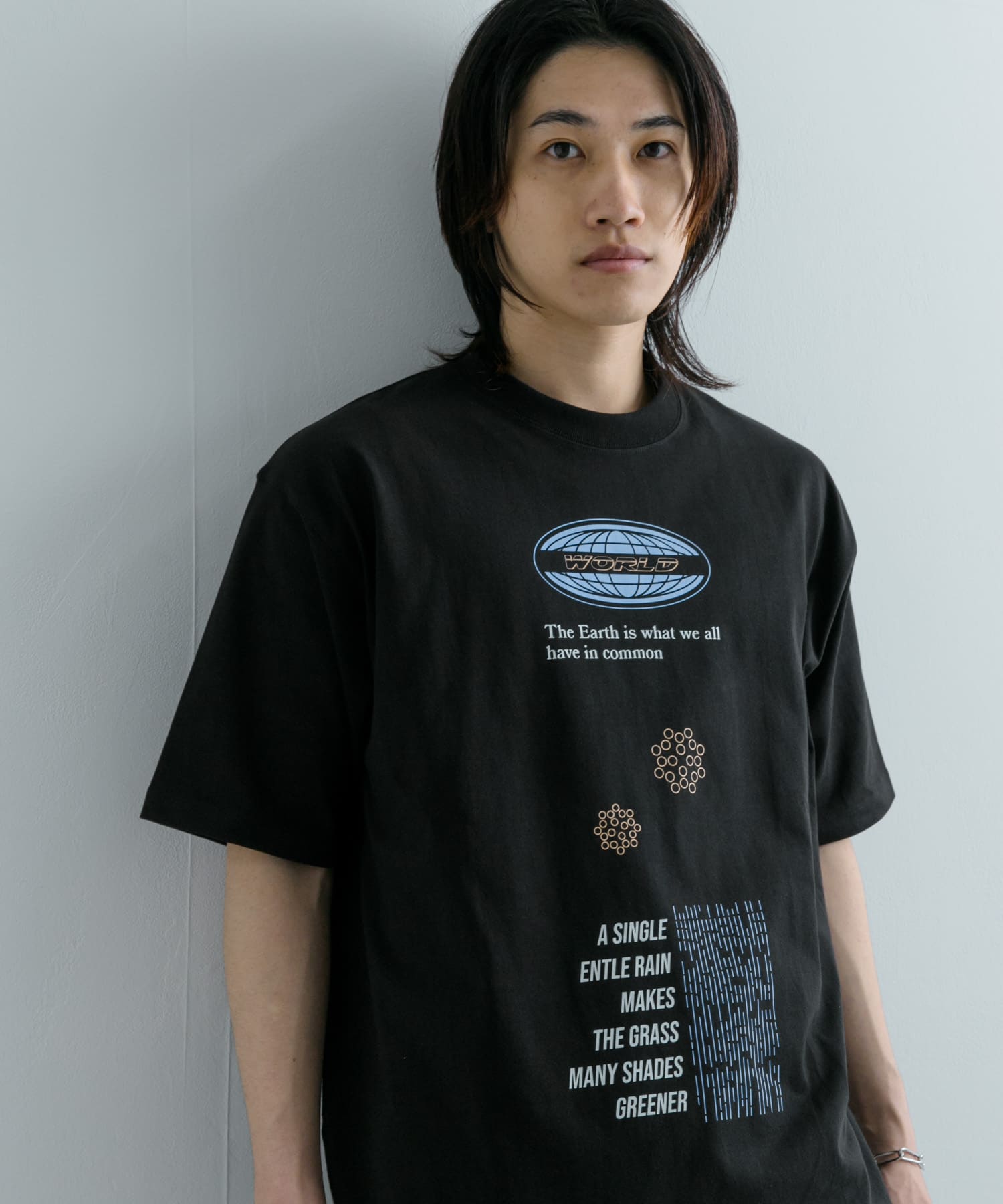 ロゴグラフィックTシャツ(5分袖) A[品番：UBRW0011915]｜SENSE OF ...