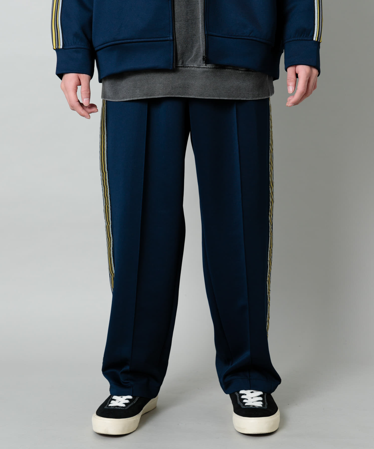 【公式】パンツ・ズボン全般 - sense of PLACE ddp LINE Track PANTS Arthur 通販 服 Navy SHOPLIST/ショップリスト