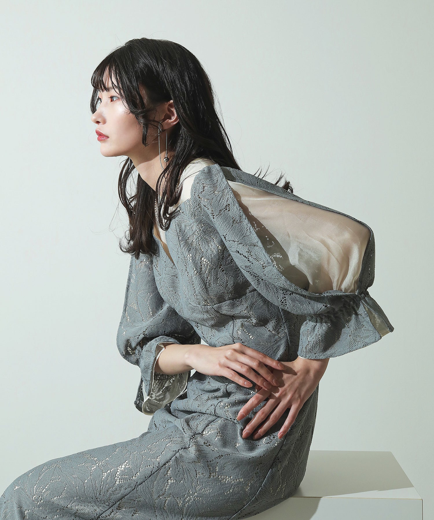 レース オーガンジー 異素材[品番：BECW0010364]｜kana（カナ）のレディースファッション通販｜SHOPLIST（ショップリスト）