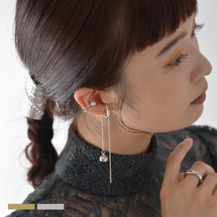 サージカルステンレス イヤリング  ロング[品番：BECW0001166]｜kana（カナ）のレディースファッション通販｜SHOPLIST（ショップリスト）