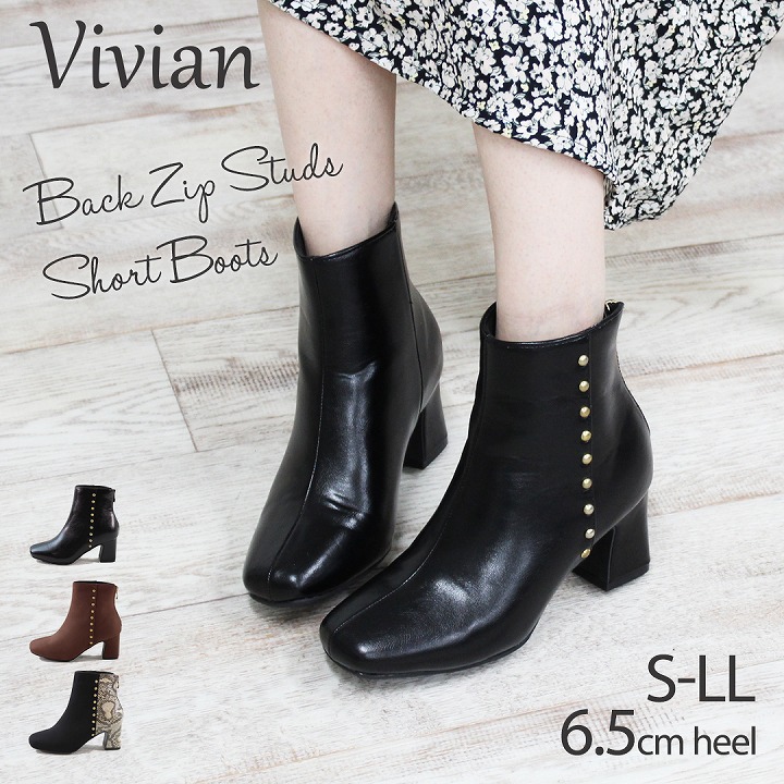 Vivian ショートブーツ レディース 品番 Vivs Vivian Collection ヴィヴィアンコレクション のレディース ファッション通販 Shoplist ショップリスト