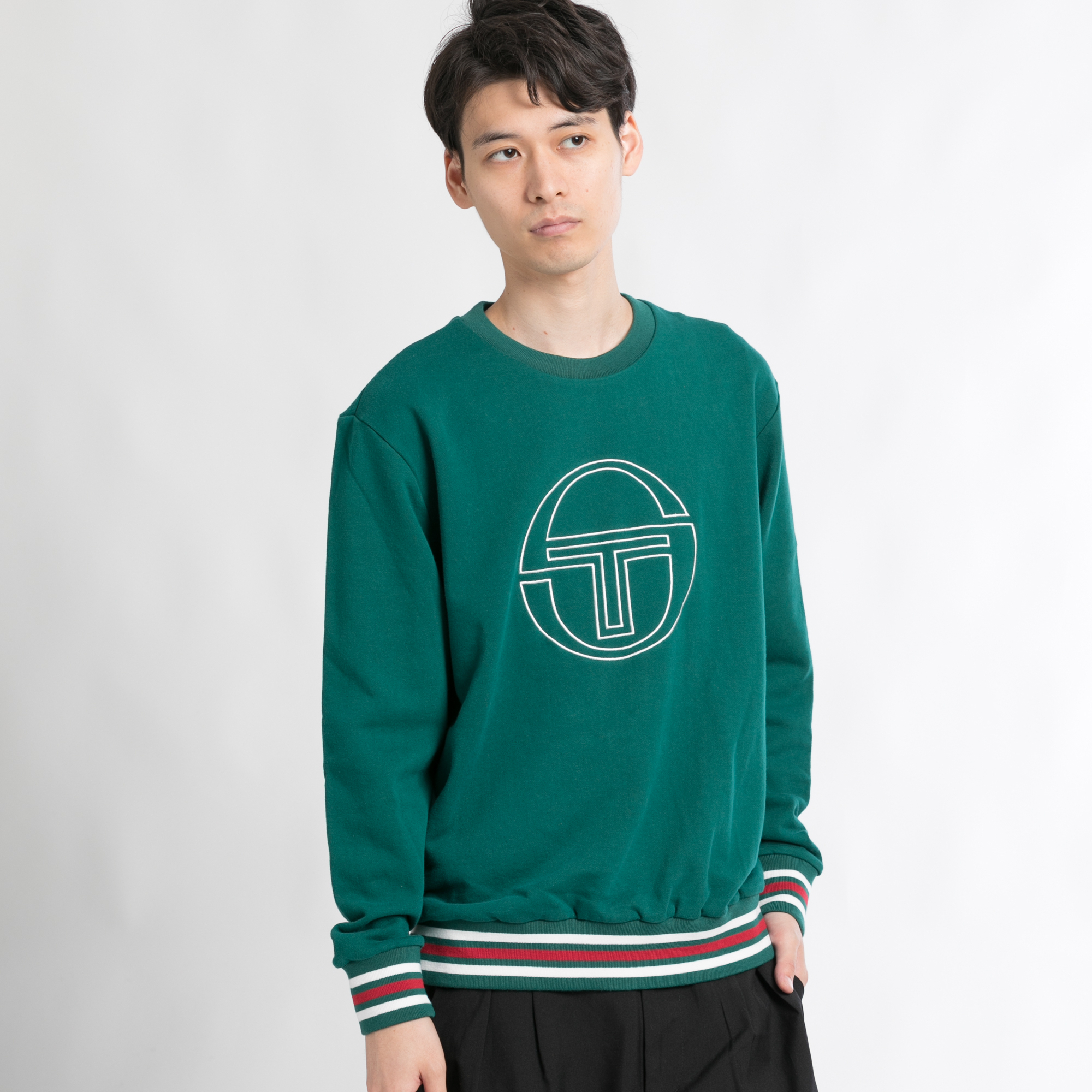 SERGIO TACCHINI別注リブラインスウェット  MC18SP03[品番：WG010028912]｜WEGO【MEN】（ウィゴー）のメンズファッション通販｜SHOPLIST（ショップリスト）