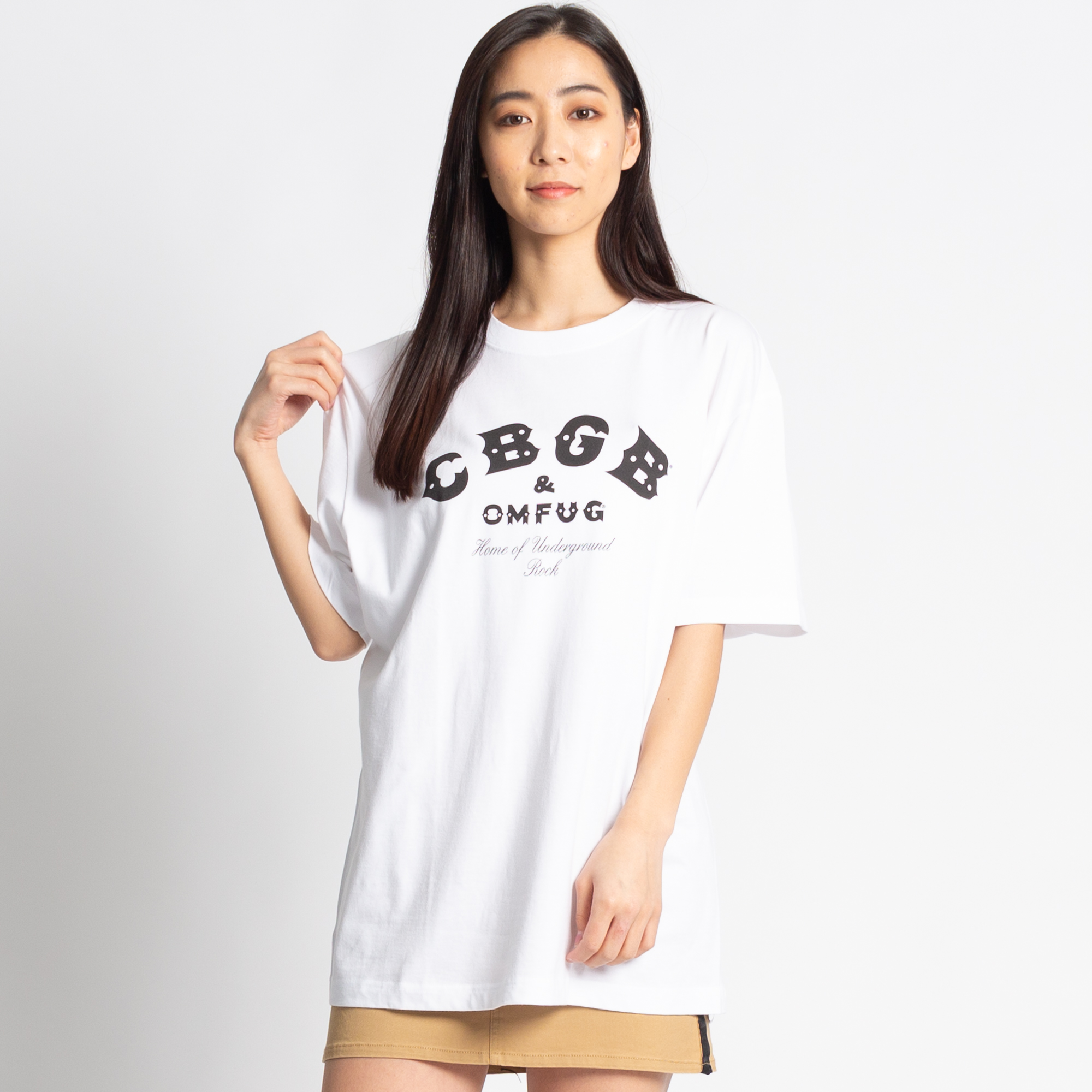 CBGB別注プリントTシャツ MC18SM05-M031[品番：WG010032136]｜WEGO