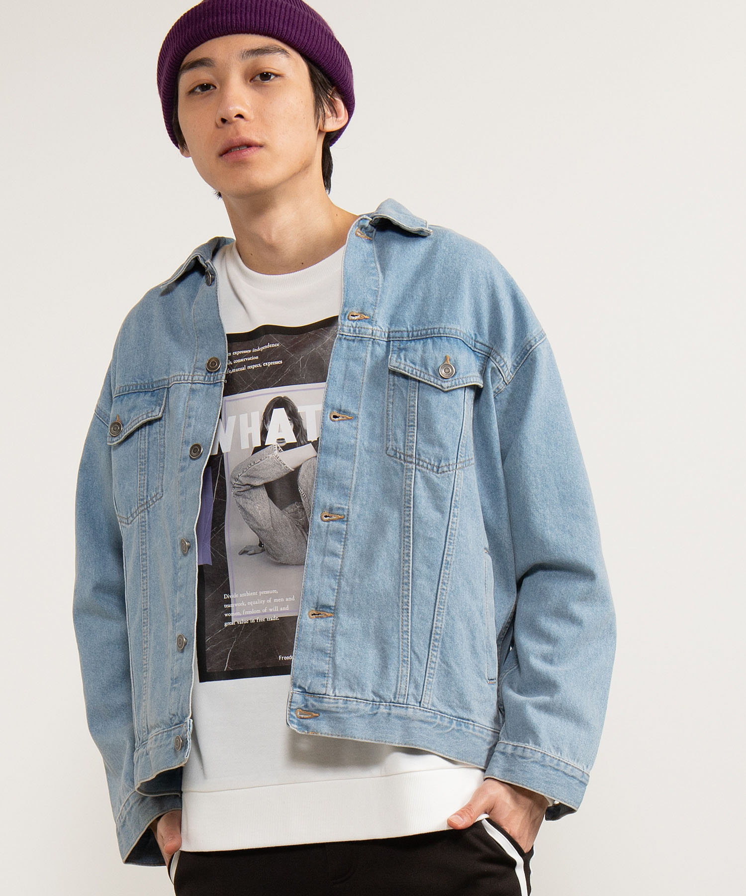 Bigデニムジャケット Bv19sp02 M001 品番 Wg Wego Men ウィゴー のメンズファッション通販 Shoplist ショップリスト
