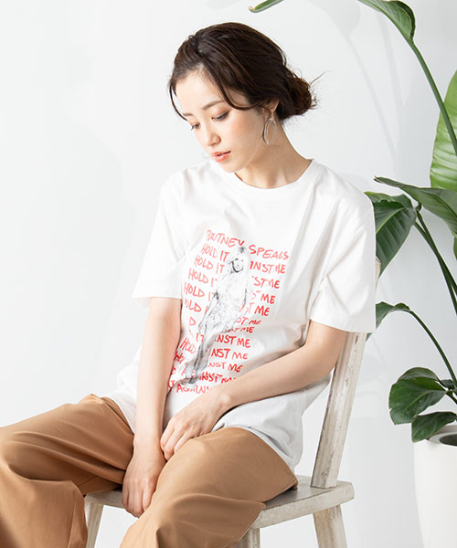 ブリトニー・スピアーズ別注Tシャツ MC19SM06-M001[品番：WG010038137