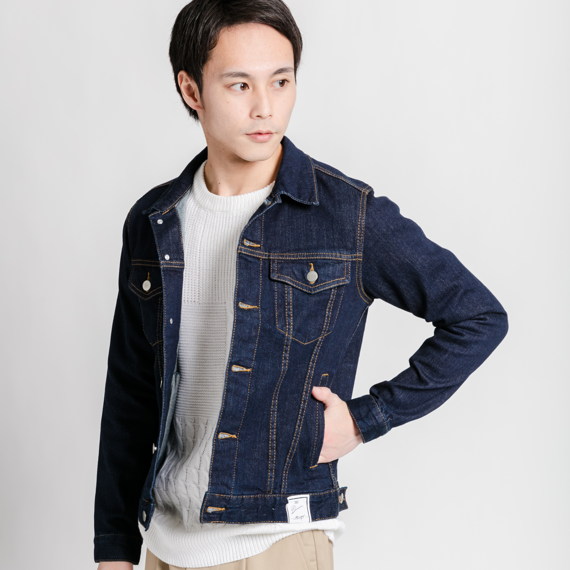 ストレッチデニムジャケット BS17SP01-M001[品番：WG010016929]｜WEGO