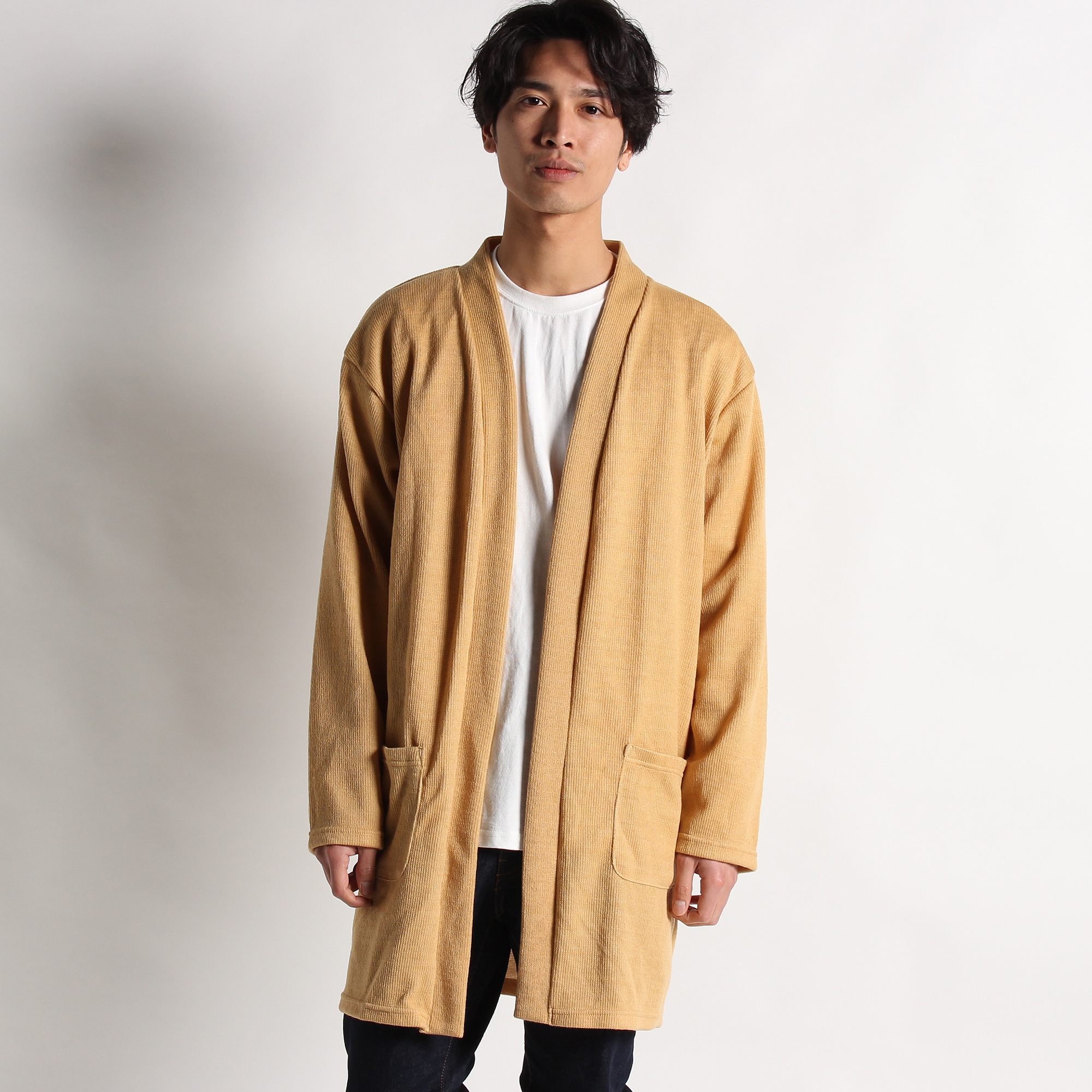 Wフェイスニットロングカーディガン Bs17sp01 M003 品番 Wg Wego Men ウィゴー のメンズファッション通販 Shoplist ショップリスト