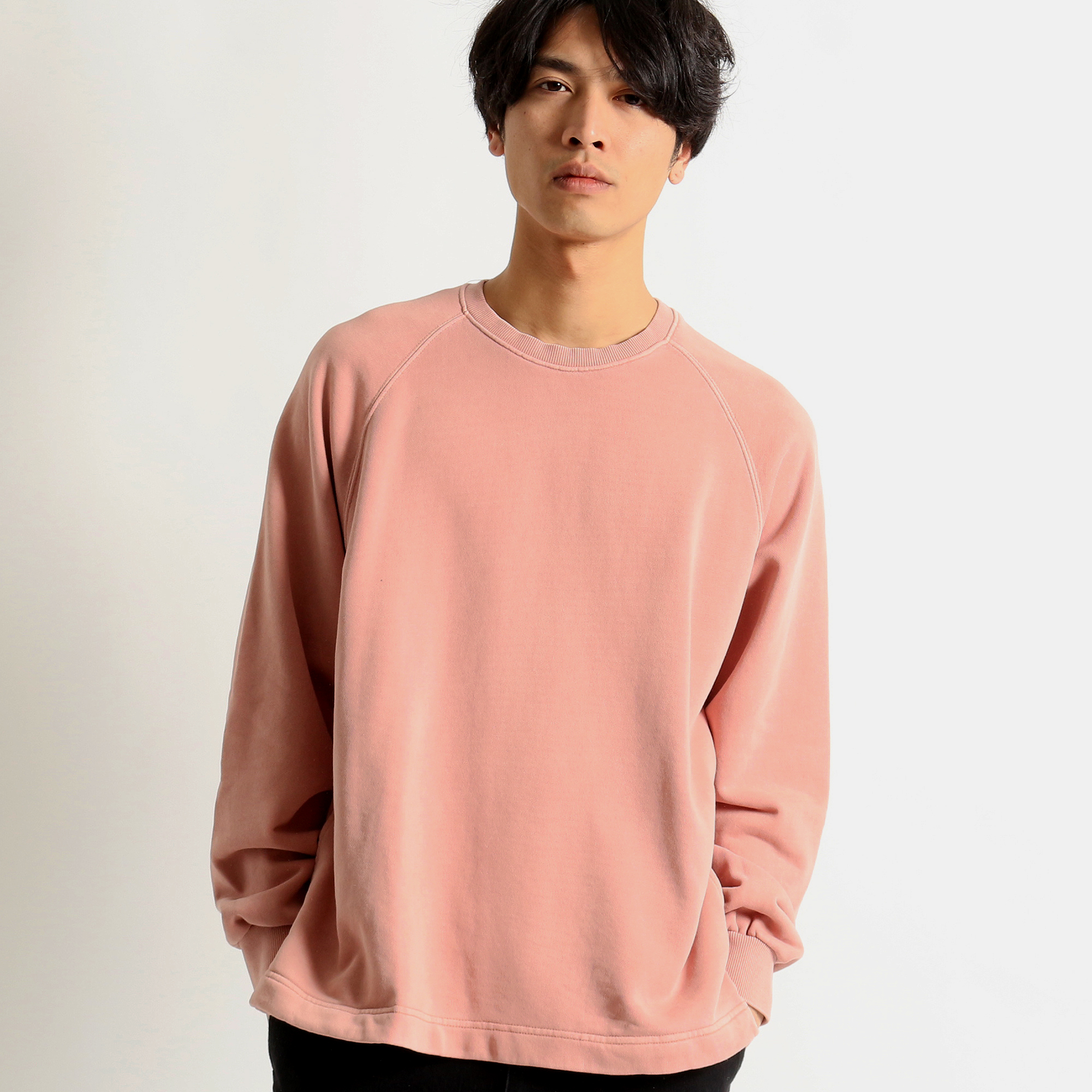 サイドスリットピグメントスウェット BV17SP01M003[品番：WG010017385]｜WEGO【MEN】（ウィゴー）のメンズ