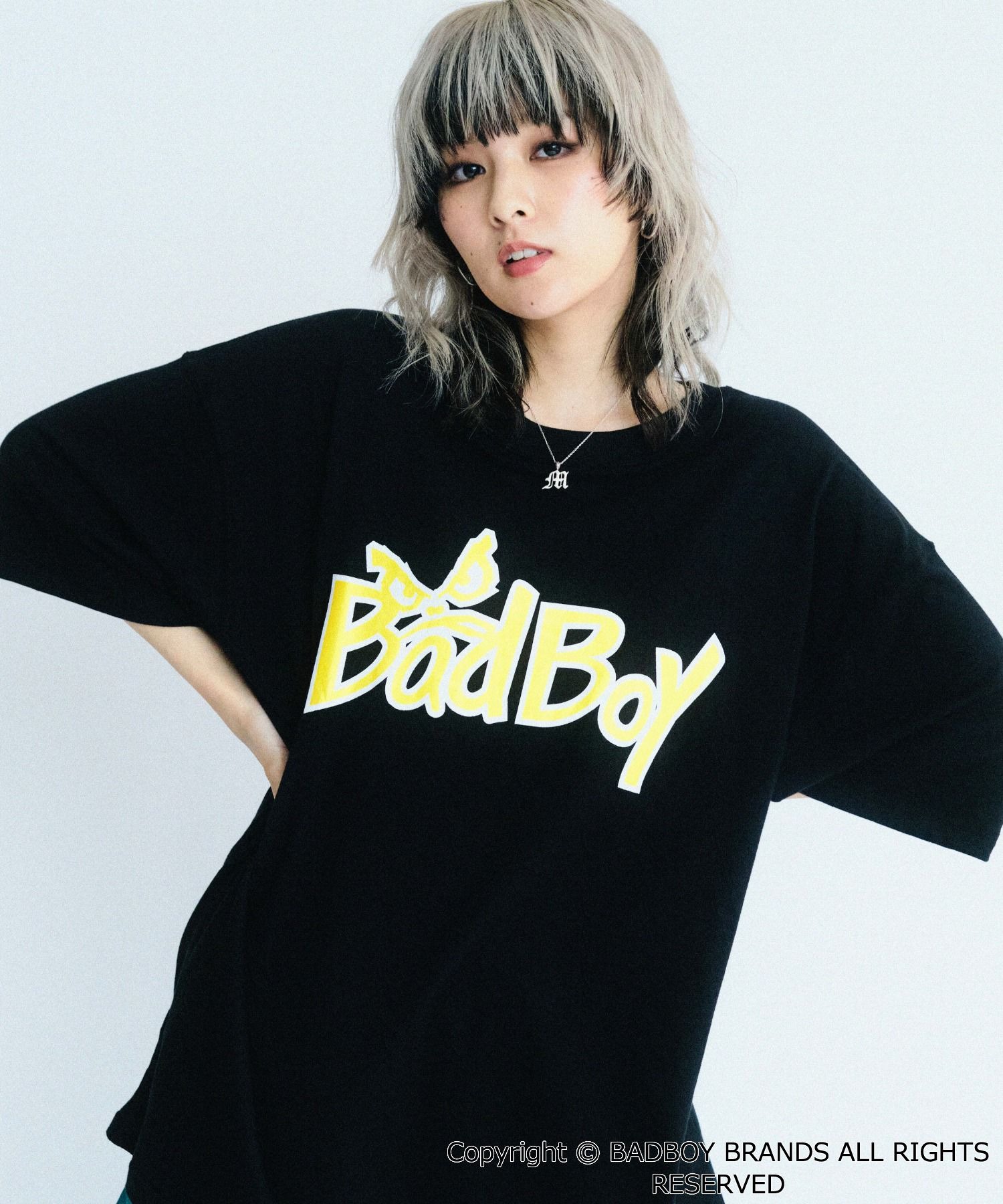 BAD BOYロゴプリント半袖Tシャツ[品番：WG010080539]｜WEGO【WOMEN