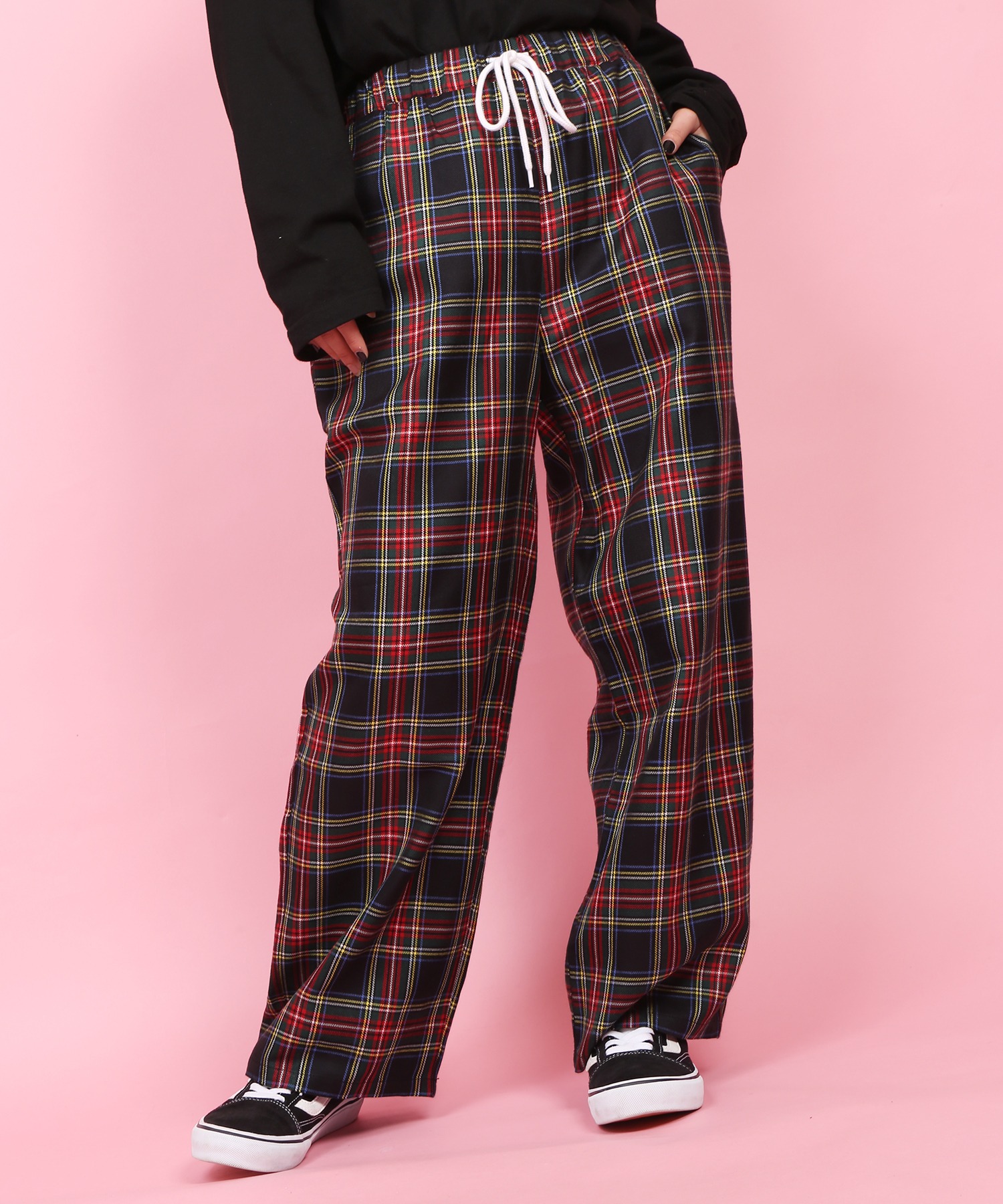 チェックシャギーパンツ / C1093 / 90cm-160cm - L.COPECK（エルコペック）OFFICIAL WEB SHOP ｜  公式通販サイト
