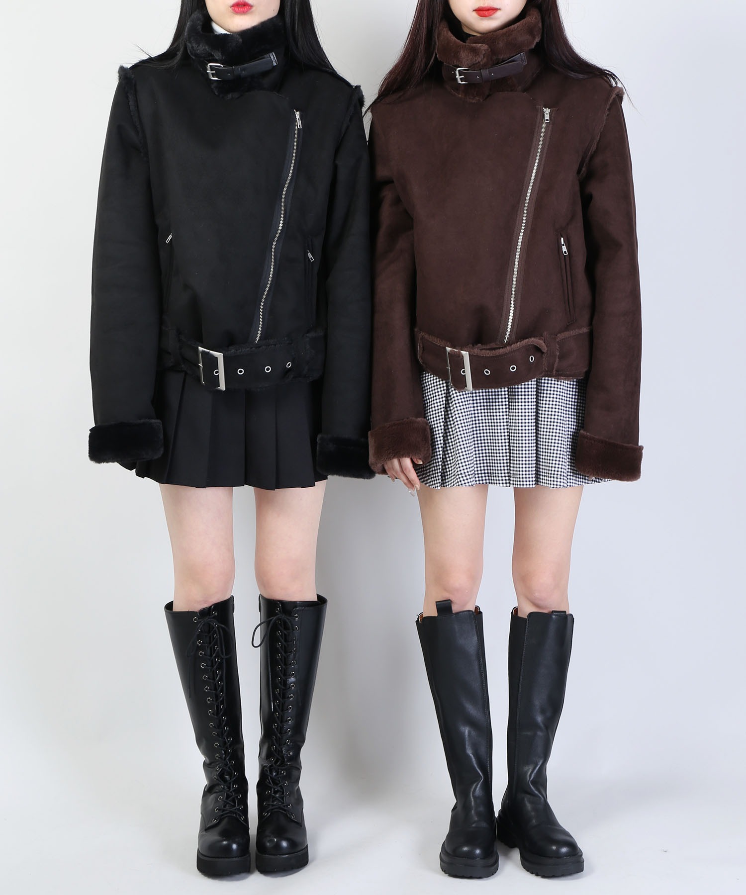 WC】フェイクムートンコート [品番：WG010077802]｜WEGO【WOMEN】（ウィゴー）のレディースファッション通販｜SHOPLIST（ショップリスト）