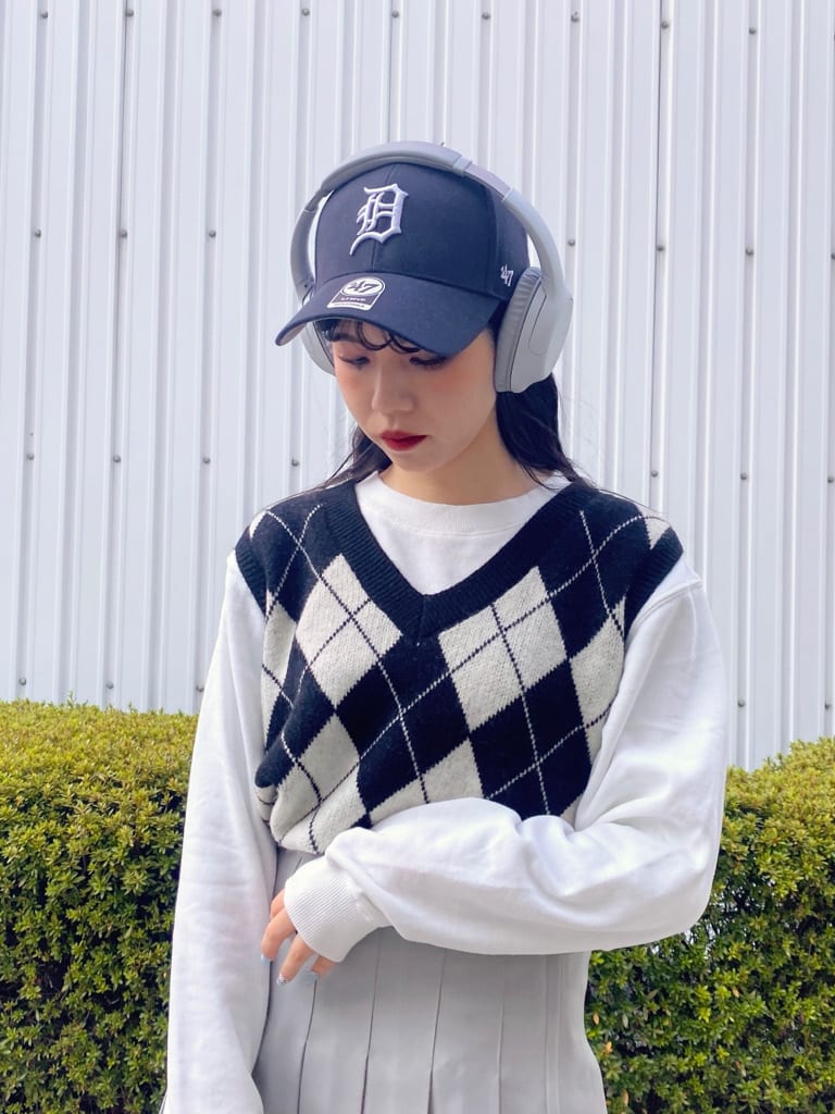 WC】アーガイルニットベスト 韓国 韓国ファッション[品番：WG010082672]｜WEGO【WOMEN】（ウィゴー）のレディース ファッション通販｜SHOPLIST（ショップリスト）