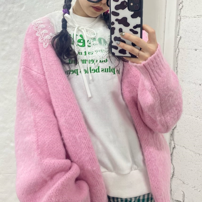 【WC】モヘアタッチビッグカーデ [品番：WG010083019]｜WEGO【WOMEN】（ウィゴー）のレディースファッション通販｜SHOPLIST（ショップリスト）