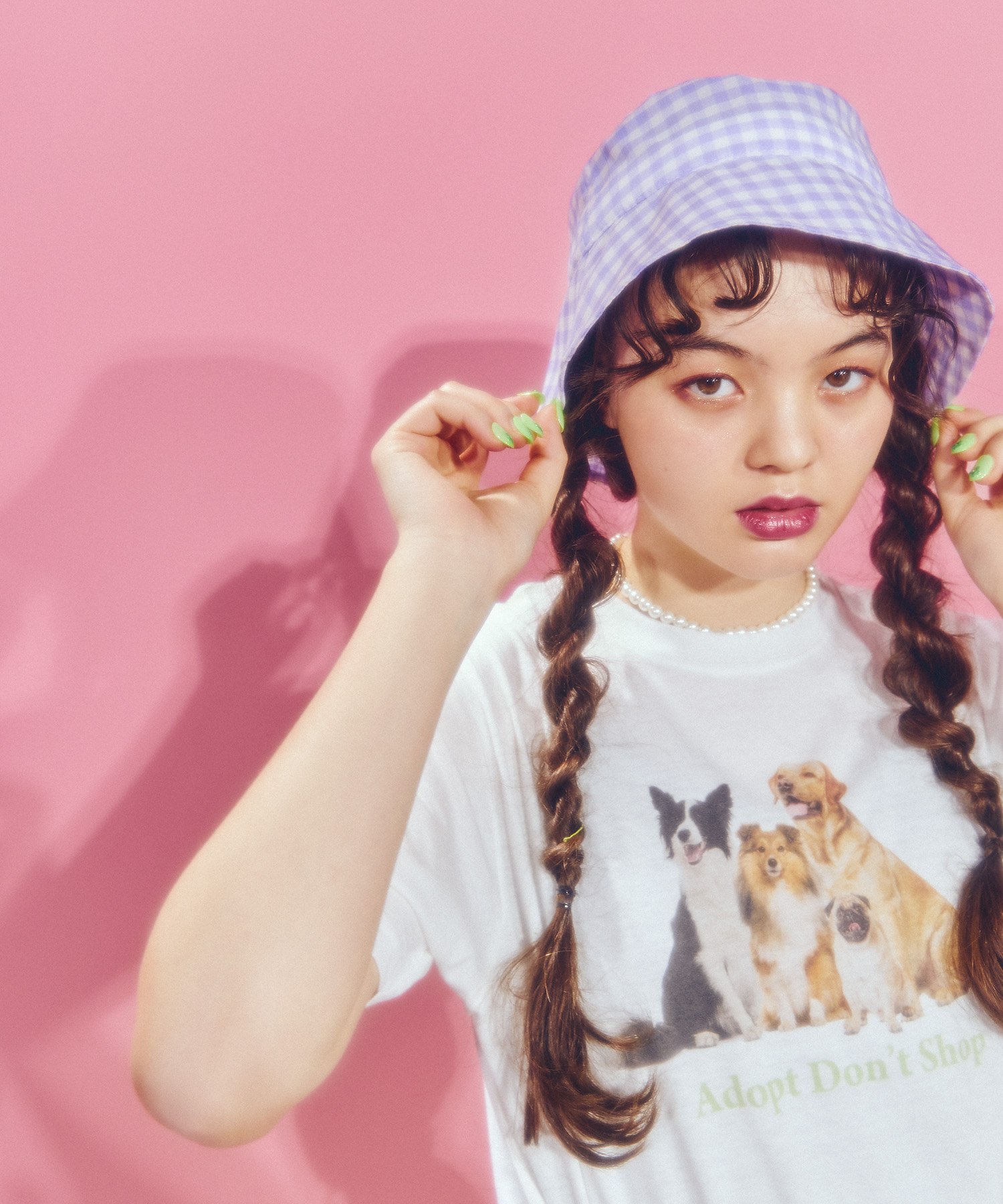 Wc ギンガムバケットハット 品番 Wg Wego Women ウィゴー のレディース ファッション通販 Shoplist ショップリスト