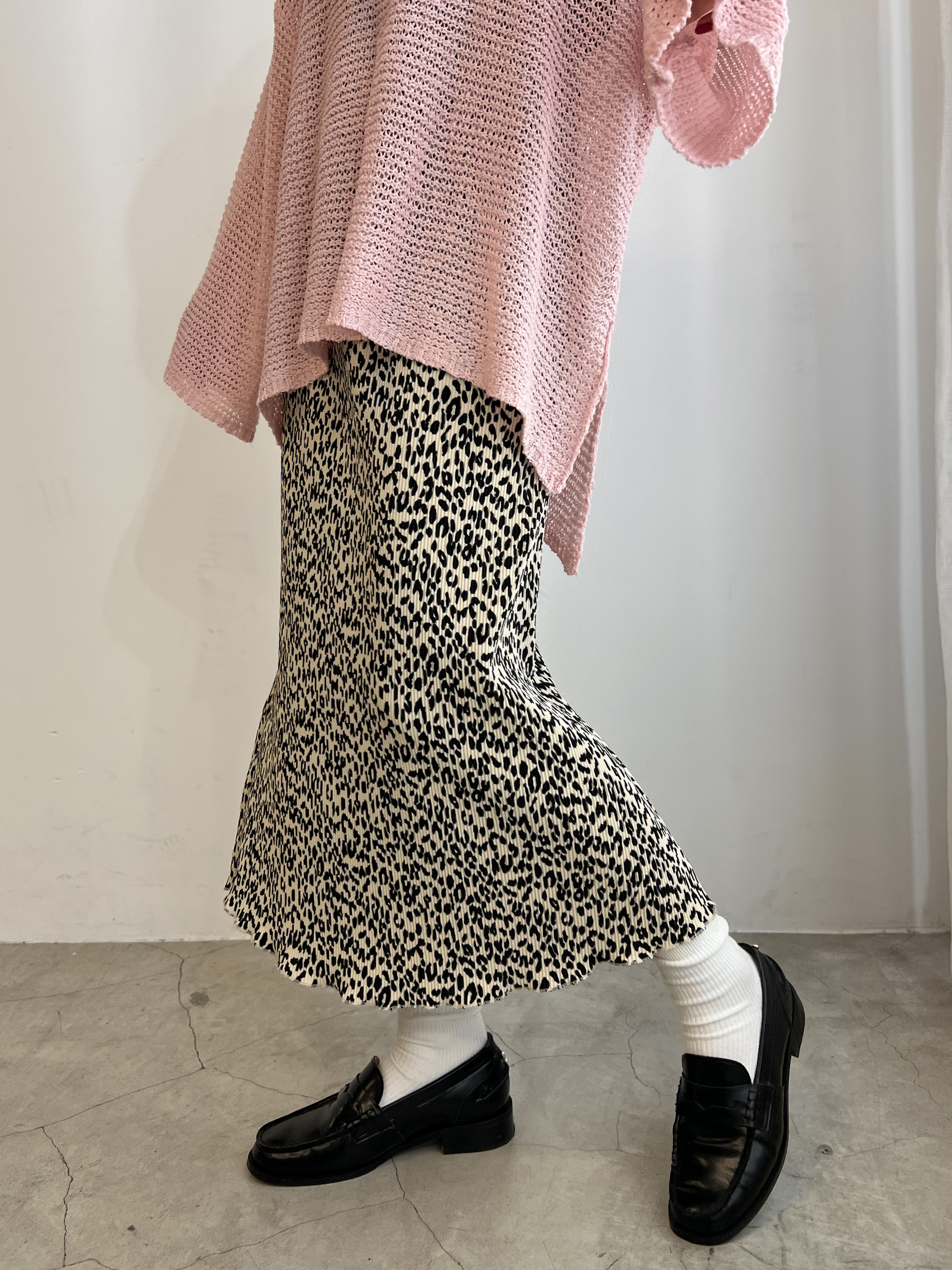 レオパードロングスカート 韓国 韓国ファッション[品番：WG010086248 ...