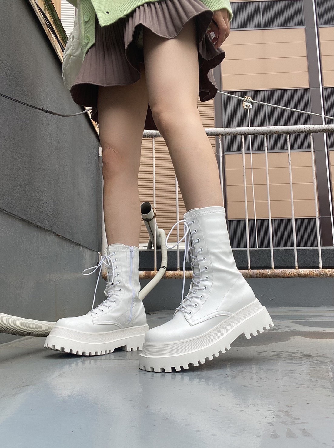 WEB限定】【WC】ボリュームソールブーツ [品番：WG010082580]｜WEGO【WOMEN】（ウィゴー）のレディースファッション通販｜SHOPLIST（ショップリスト）