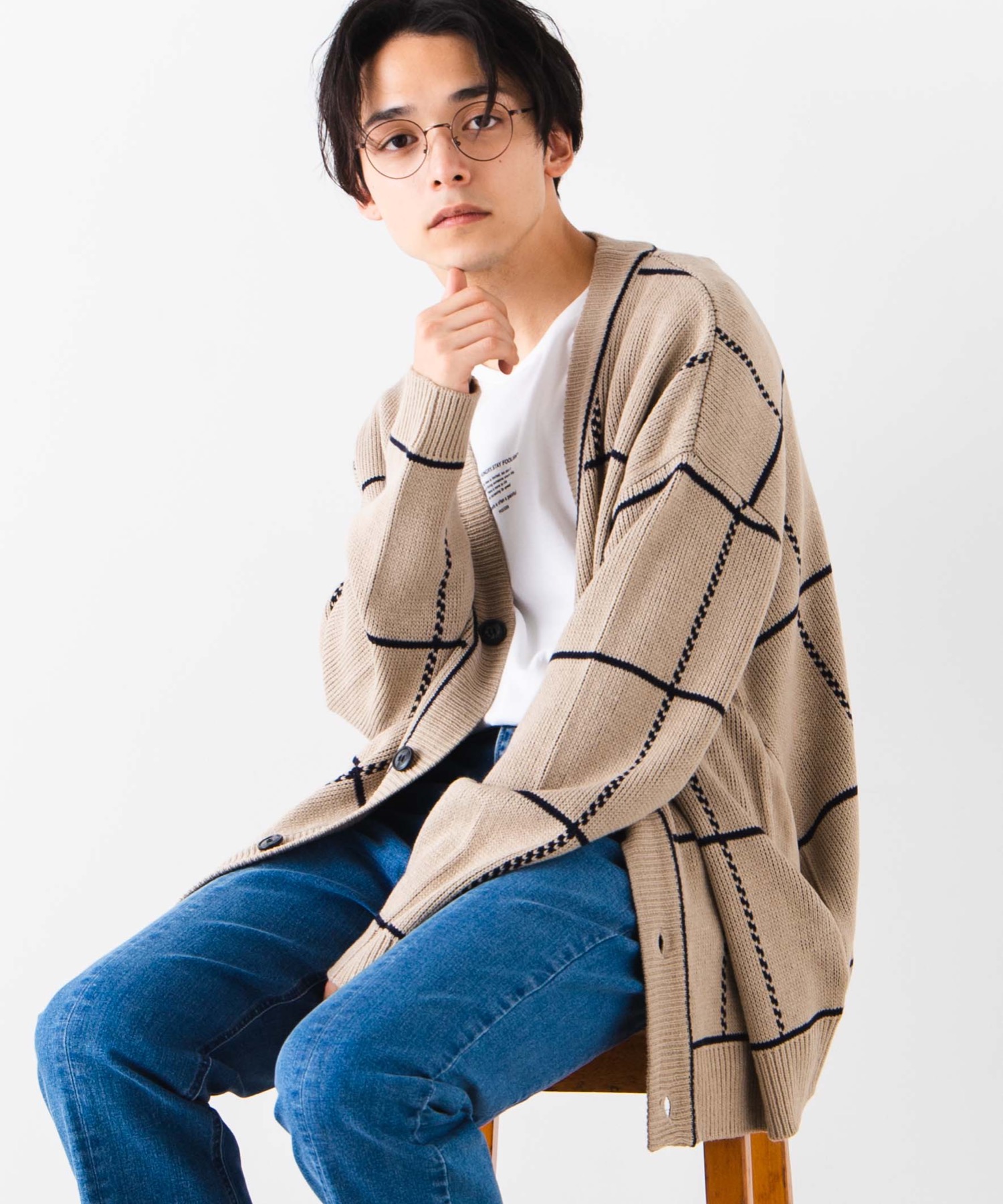 口コミ・レビュー｜ビッグチェックカーディガン WE19AU09M3808｜WEGO【MEN】（ウィゴー） メンズファッション通販