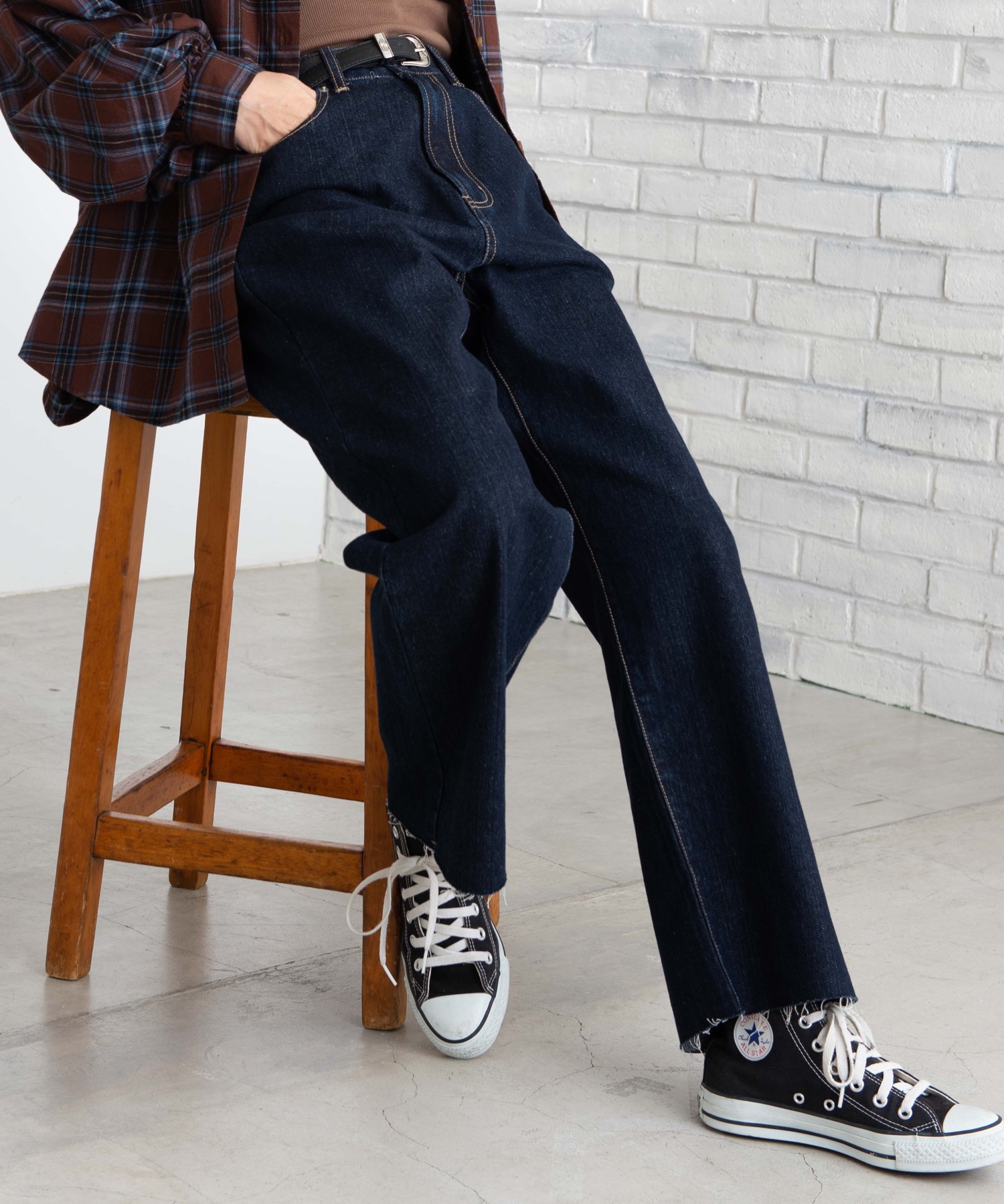 デイリーストレートデニムパンツ WE19AW09-L5064[品番：WG010069980