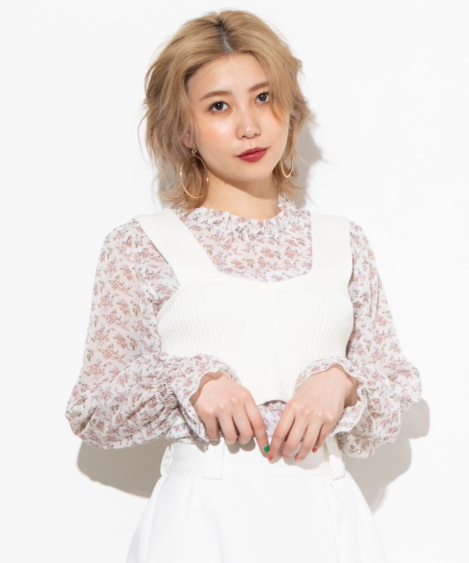 レースアップニットビスチェ Wesp03 L1510 品番 Wg Wego Women ウィゴー のレディースファッション通販 Shoplist ショップリスト