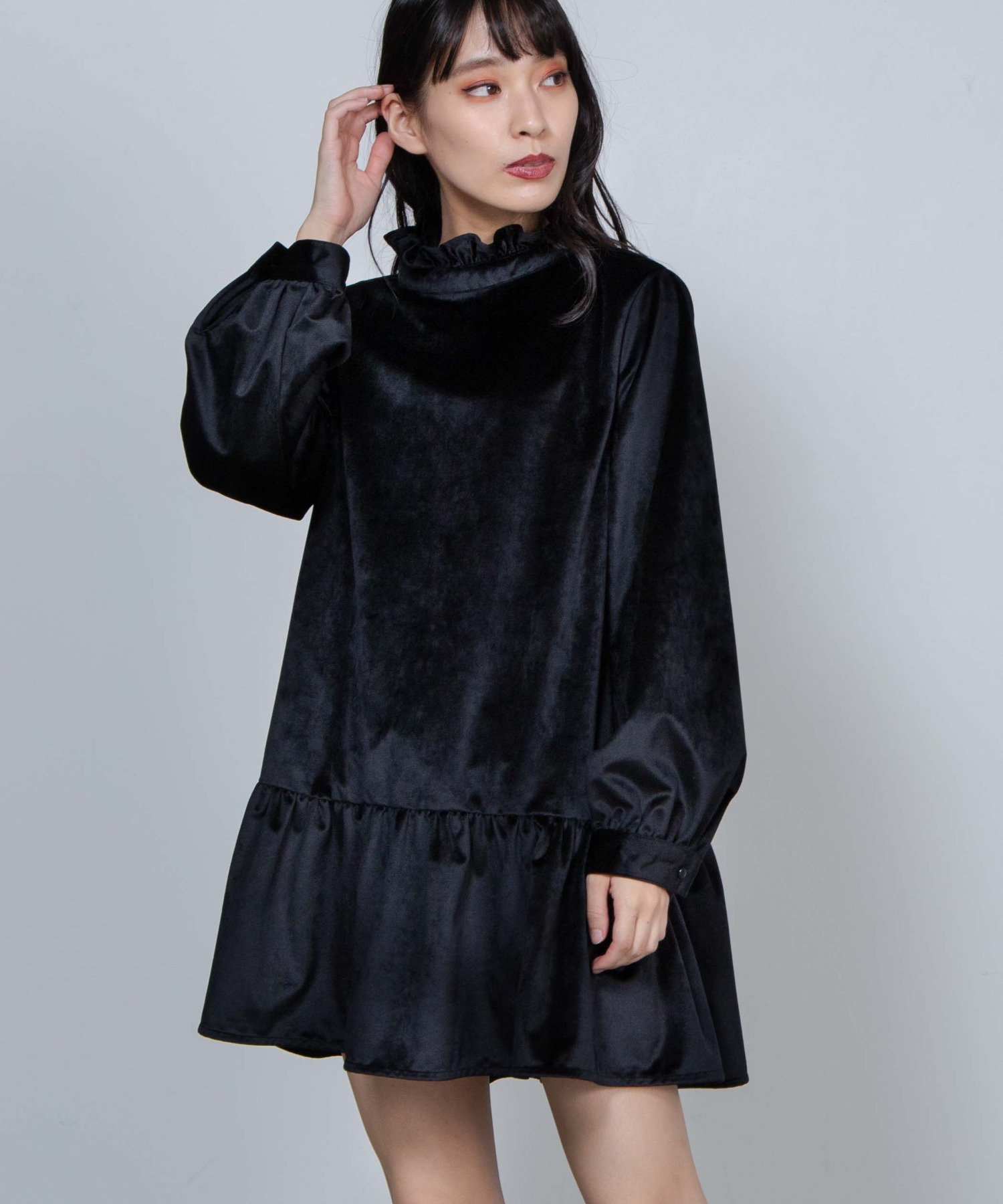 ベロアティアードミニワンピース Wewn10 L5039 品番 Wg Wego Women ウィゴー のレディースファッション通販 Shoplist ショップリスト