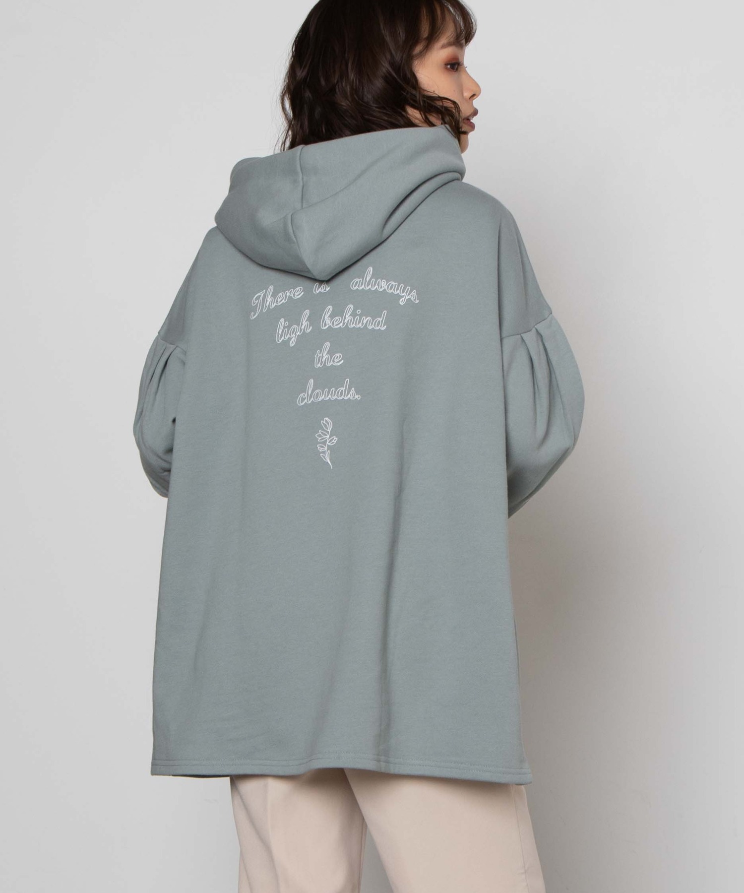 ボリュームスリーブプリントbigパーカー Wewn11 L5048 品番 Wg Wego Women ウィゴー のレディースファッション通販 Shoplist ショップリスト