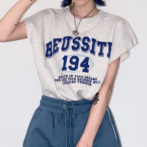 クルーネックスウェットベスト 韓国  韓国ファッション[品番：WG010081588]｜WEGO【WOMEN】（ウィゴー）のレディースファッション通販｜SHOPLIST（ショップリスト）