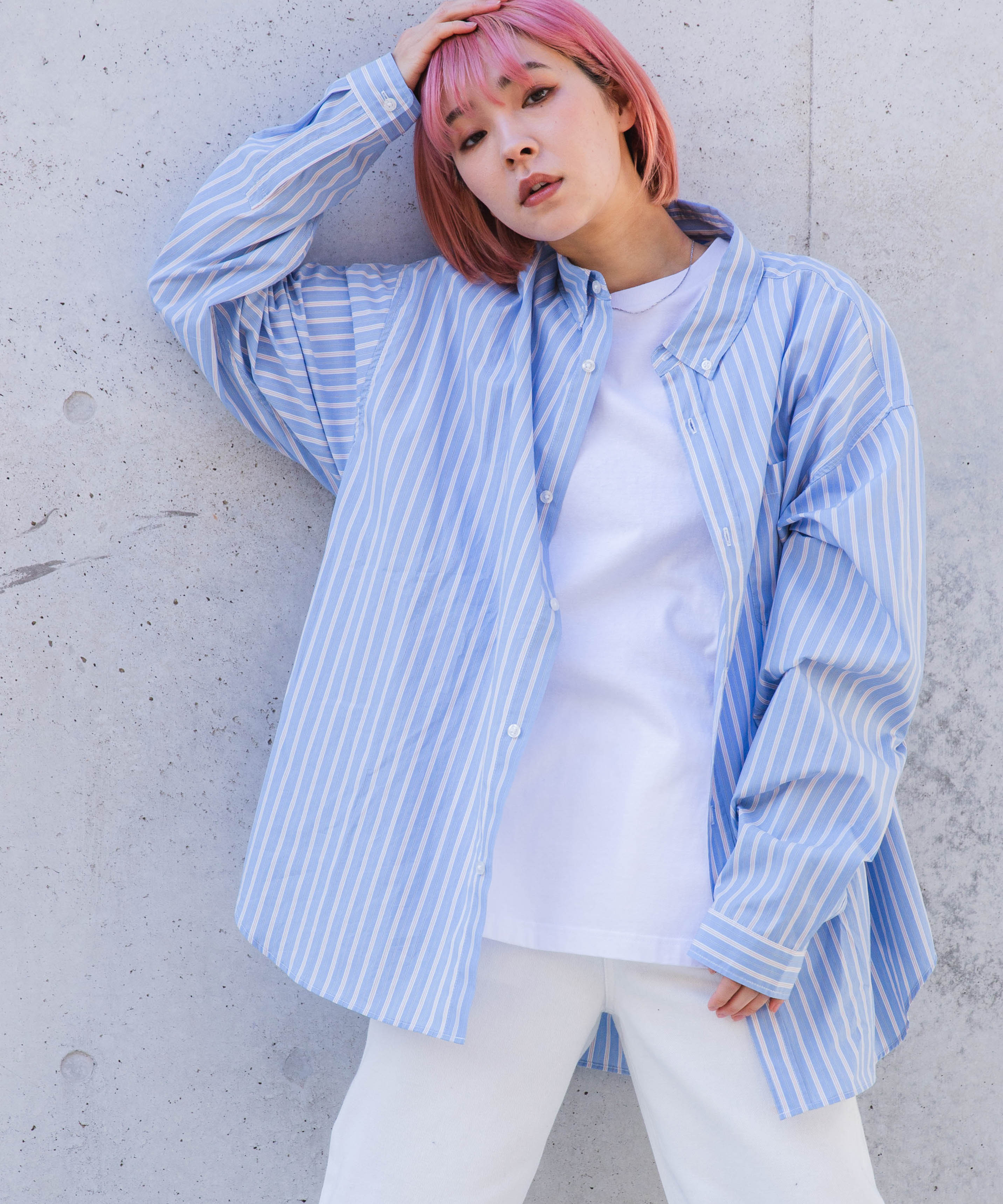 ビッグbdシャツ ユニセックス レディース 品番 Wg Wego Women ウィゴー のレディースファッション通販 Shoplist ショップリスト