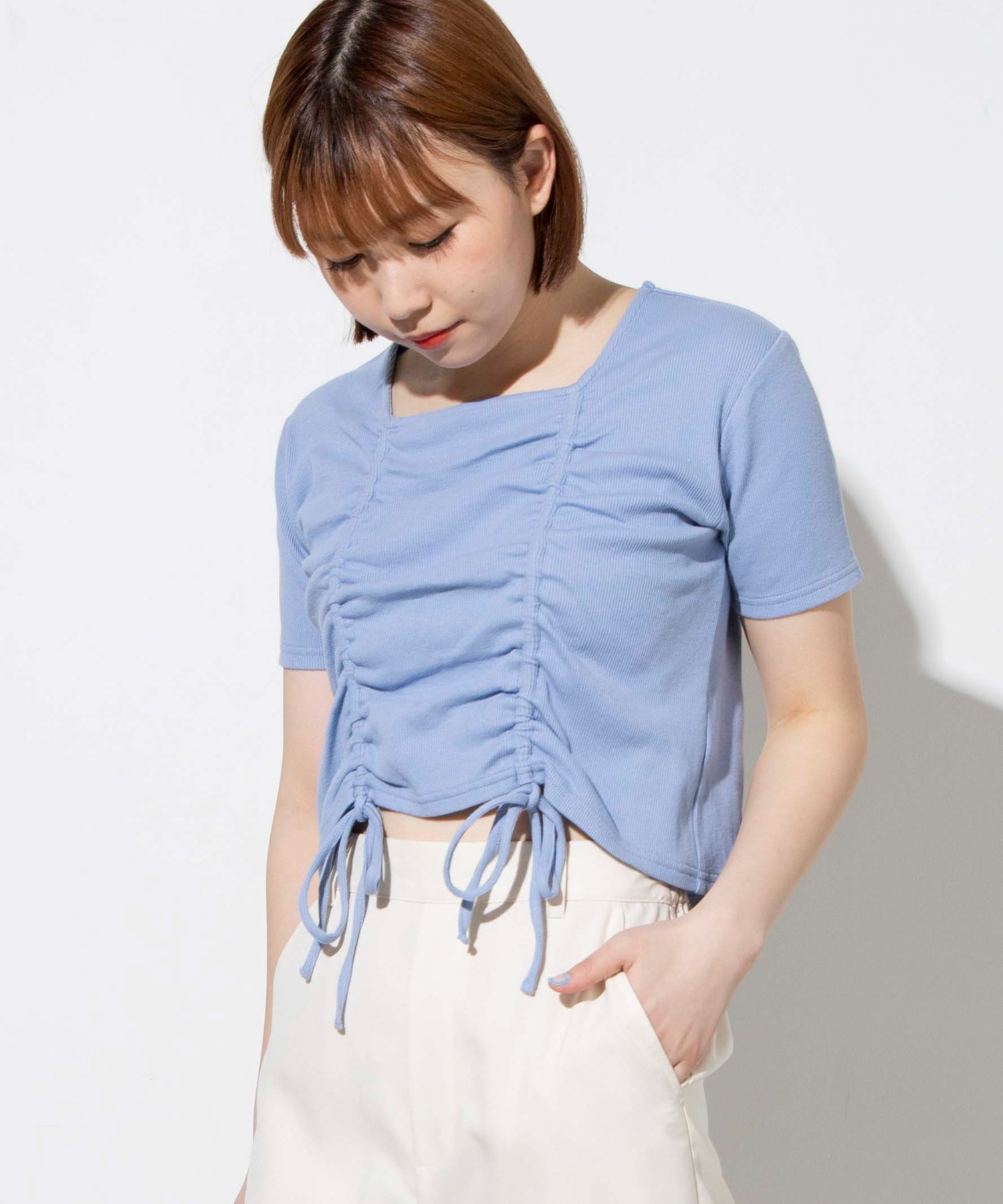 ダブルシャーリングTシャツ[品番：WG010079165]｜WEGO【WOMEN