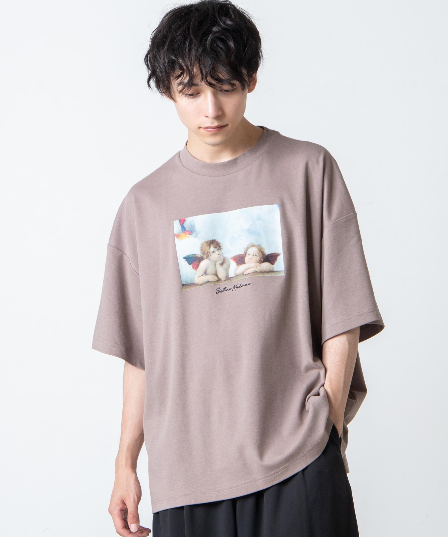 ART  COLLECTIONプリント5分袖Tシャツ[品番：WG010081731]｜WEGO【MEN】（ウィゴー）のメンズファッション通販｜SHOPLIST（ショップリスト）