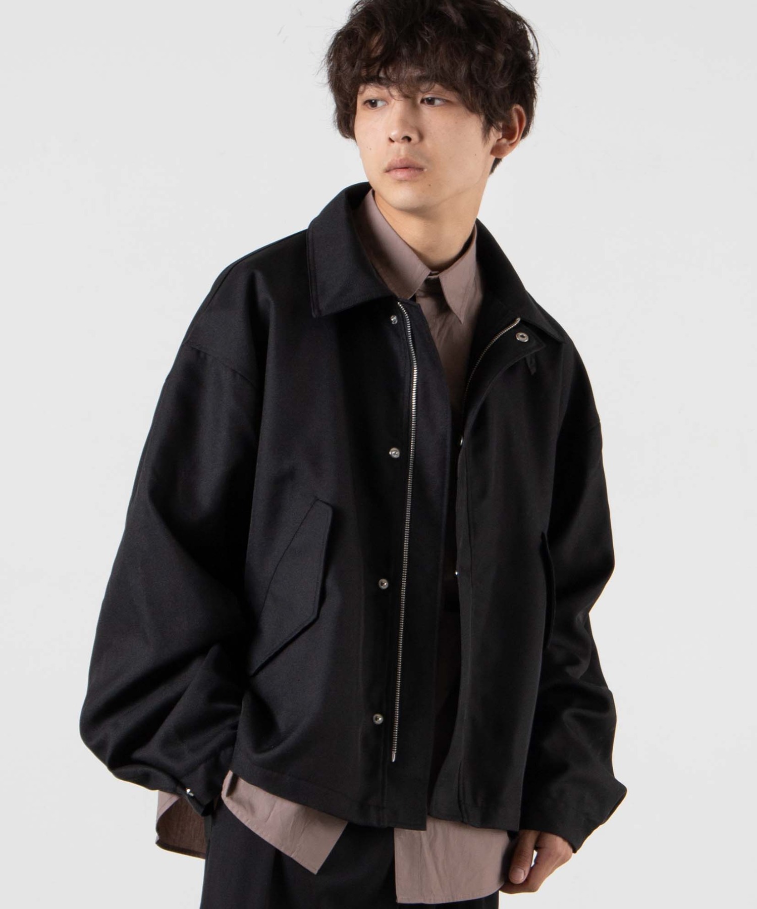 バルーンスリーブBIGブルゾン[品番：WG010078650]｜WEGO【MEN