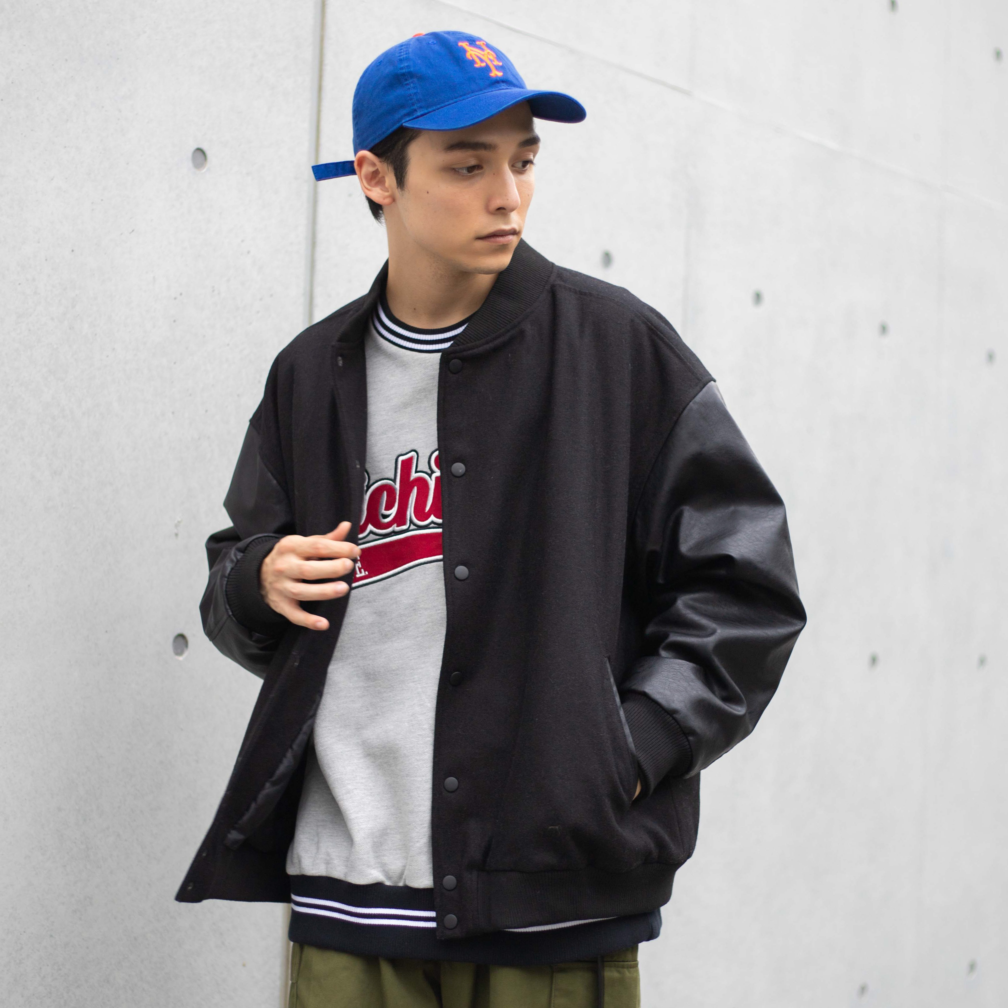 キルティングスタジャン 韓国  韓国ファッション[品番：WG010082853]｜WEGO【MEN】（ウィゴー）のメンズファッション通販｜SHOPLIST（ショップリスト）