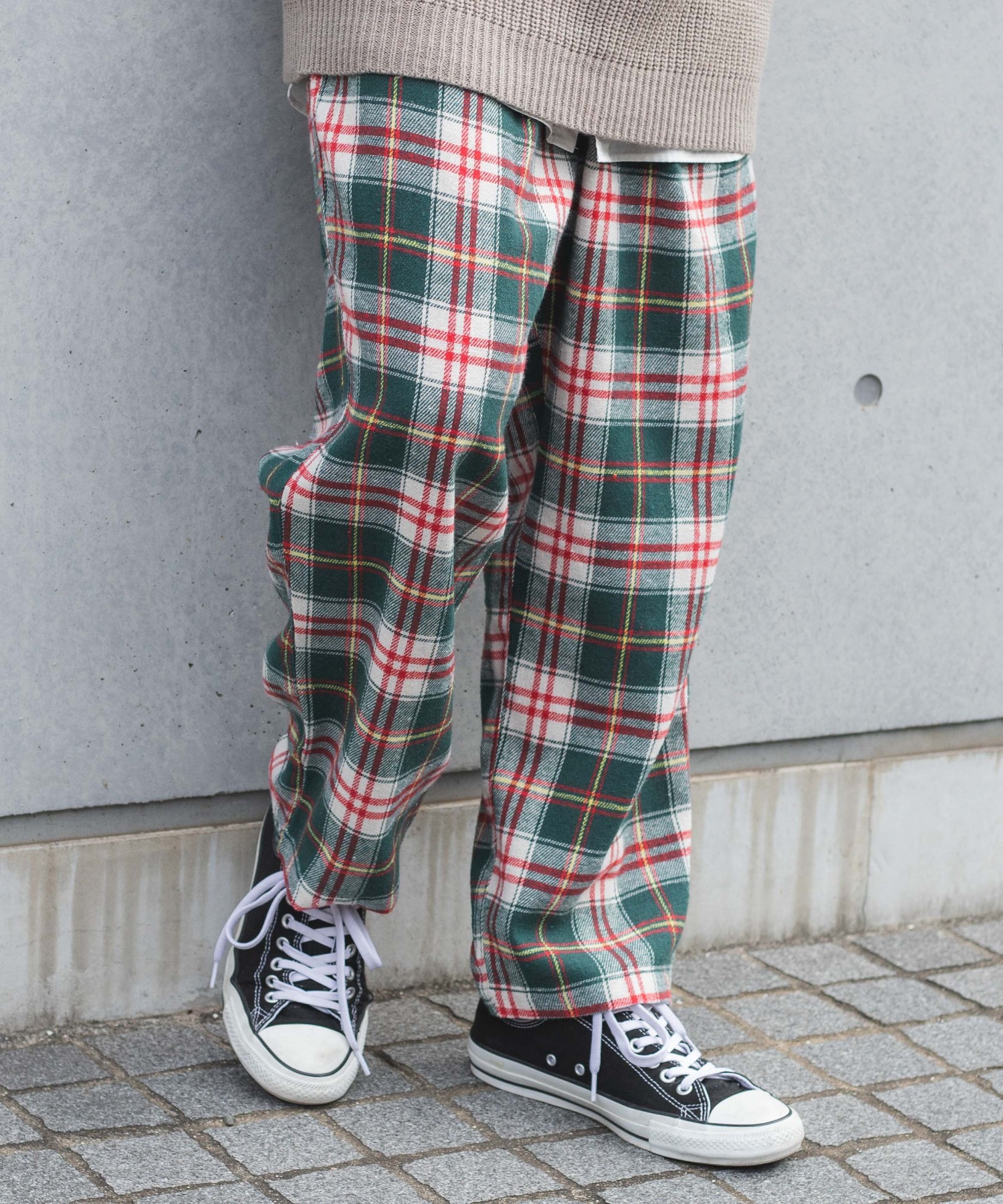 バルーンチェックパンツ[品番：WG010082869]｜WEGO【MEN】（ウィゴー