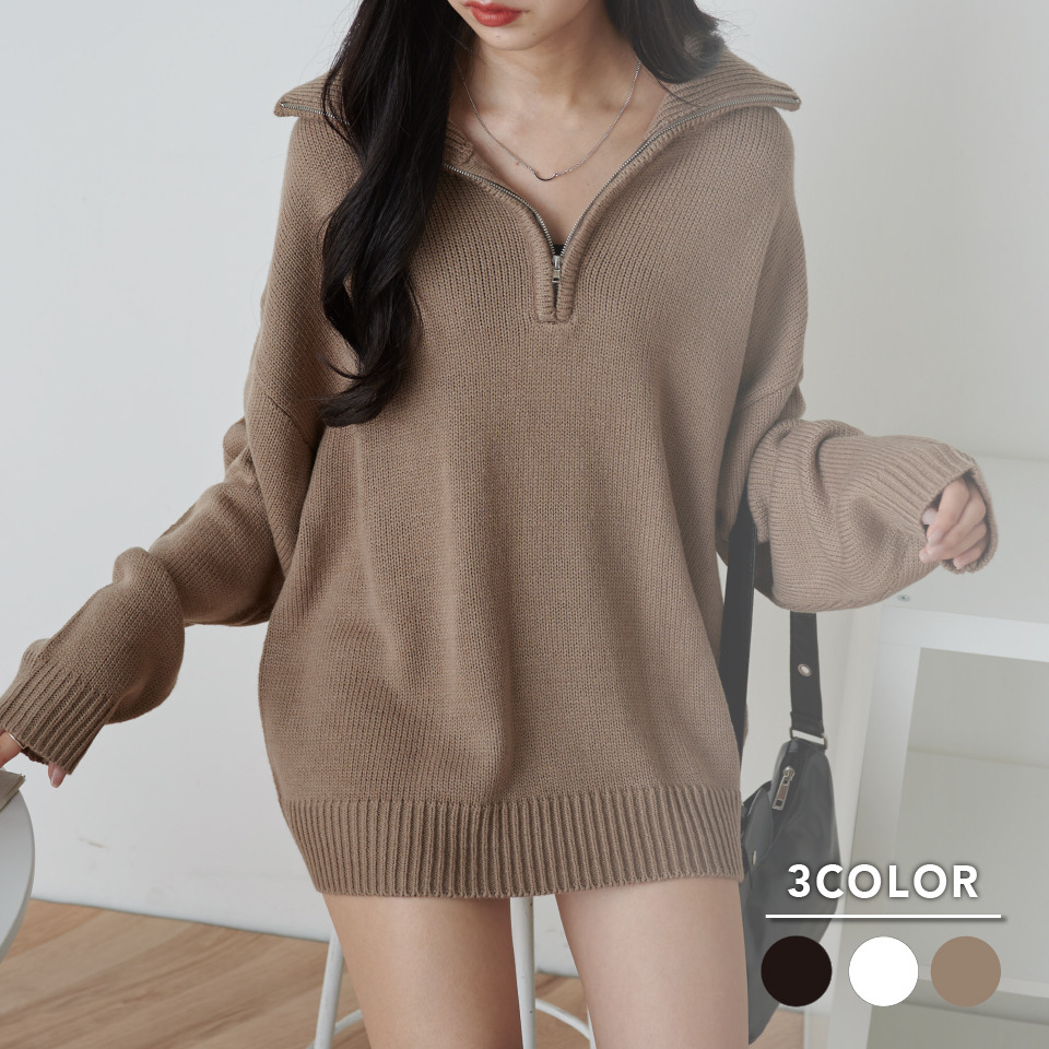 ハーフジップニットプルオーバー レディース 秋 品番 Wg Wego Women ウィゴー のレディースファッション通販 Shoplist ショップリスト