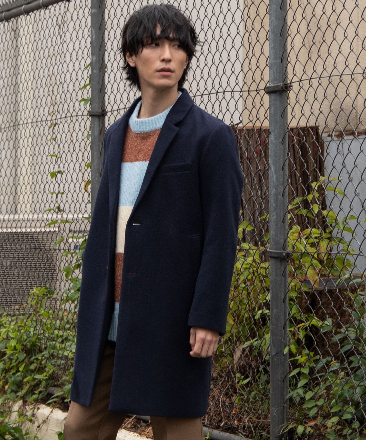 口コミ レビュー メルトンチェスターコート Ws19wn11 M1739 Wego Men ウィゴー メンズ ファッション通販shoplist ショップリスト