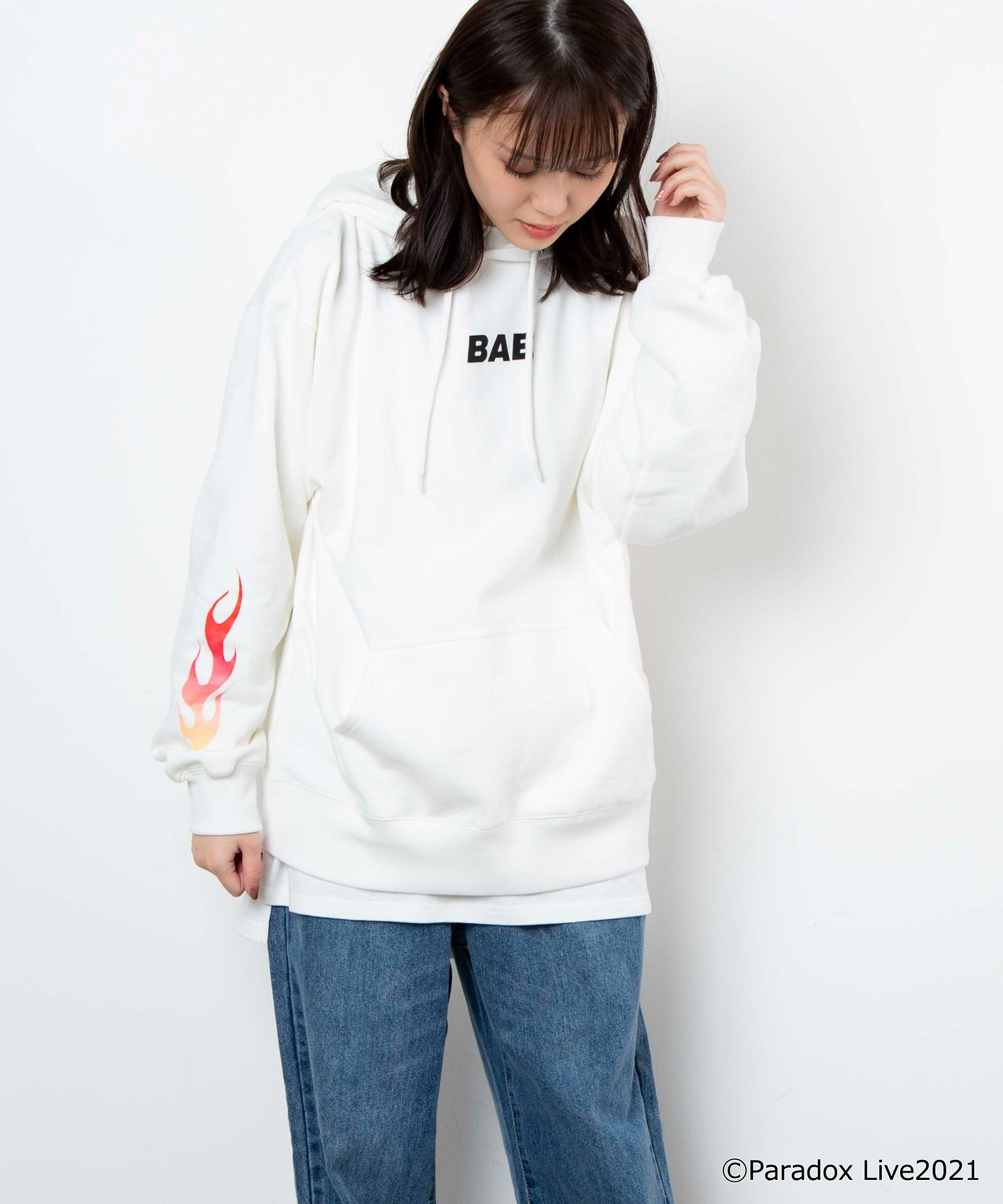 パラドックスライブ コラボパーカ 春 秋 秋冬 冬 韓国  韓国ファッション[品番：WG010078889]｜WEGO【WOMEN】（ウィゴー）のレディースファッション通販｜SHOPLIST（ショップリスト）