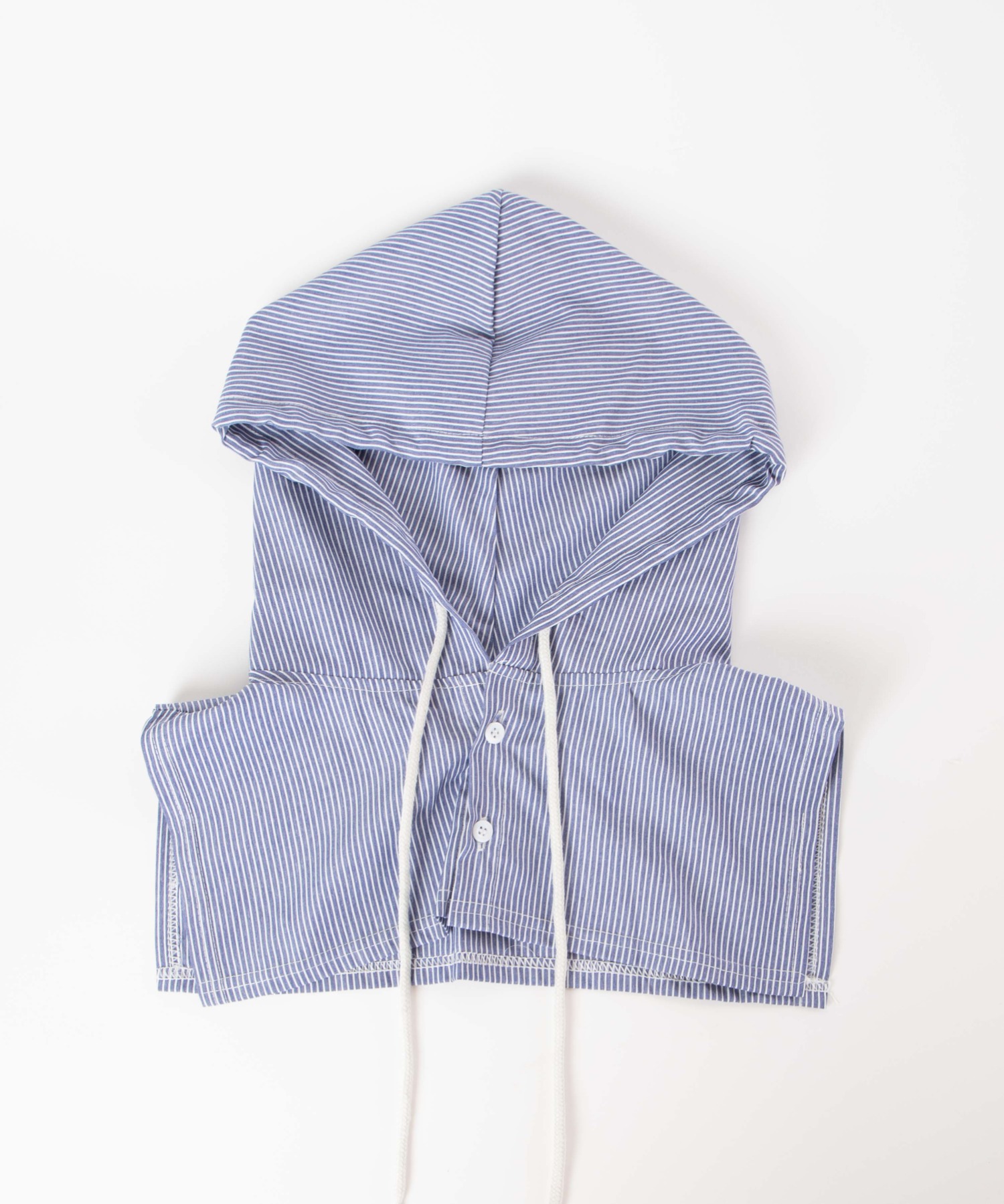 COMME des GARCONS SHIRT付けフード ネイビー 2022aw（付け