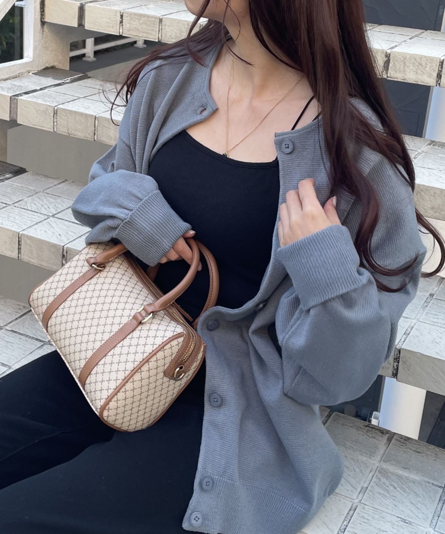 2WAYボリュームスリーブカラーカーディガン レディース  春[品番：WG010083368]｜WEGO【WOMEN】（ウィゴー）のレディースファッション通販｜SHOPLIST（ショップリスト）