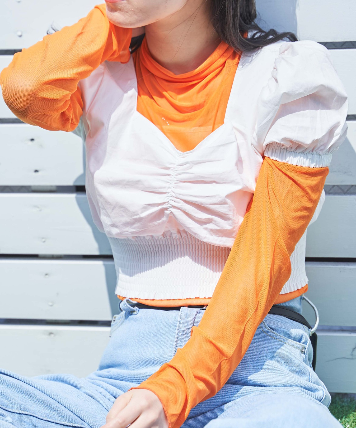 シアータートルロンTシャツ 韓国  韓国ファッション[品番：WG010083737]｜WEGO【WOMEN】（ウィゴー）のレディースファッション通販｜SHOPLIST（ショップリスト）