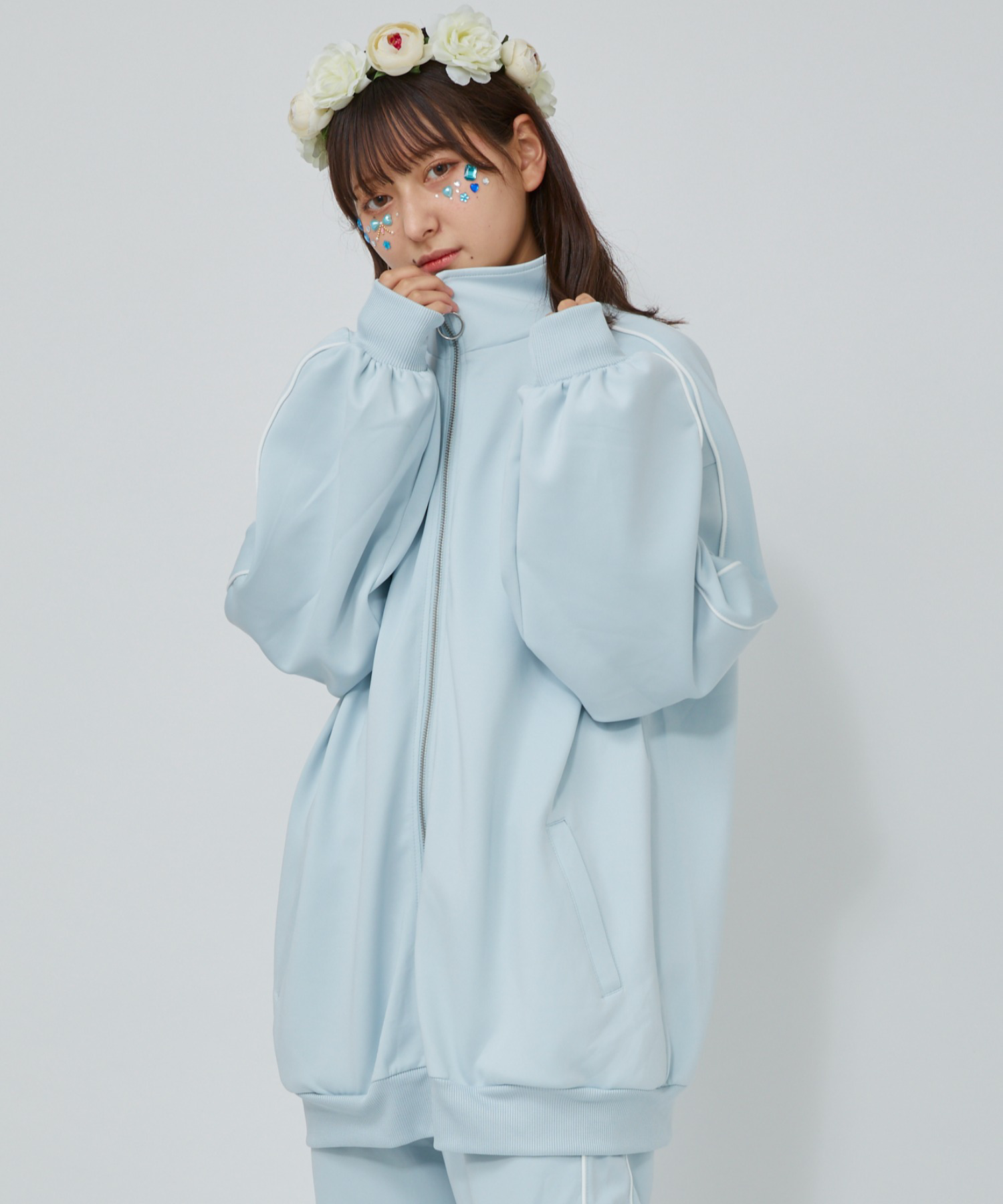 カラージャージ 韓国 韓国ファッション 秋 冬 秋冬 秋服 冬服 服  長袖[品番：WG010085403]｜WEGO【WOMEN】（ウィゴー）のレディースファッション通販｜SHOPLIST（ショップリスト）