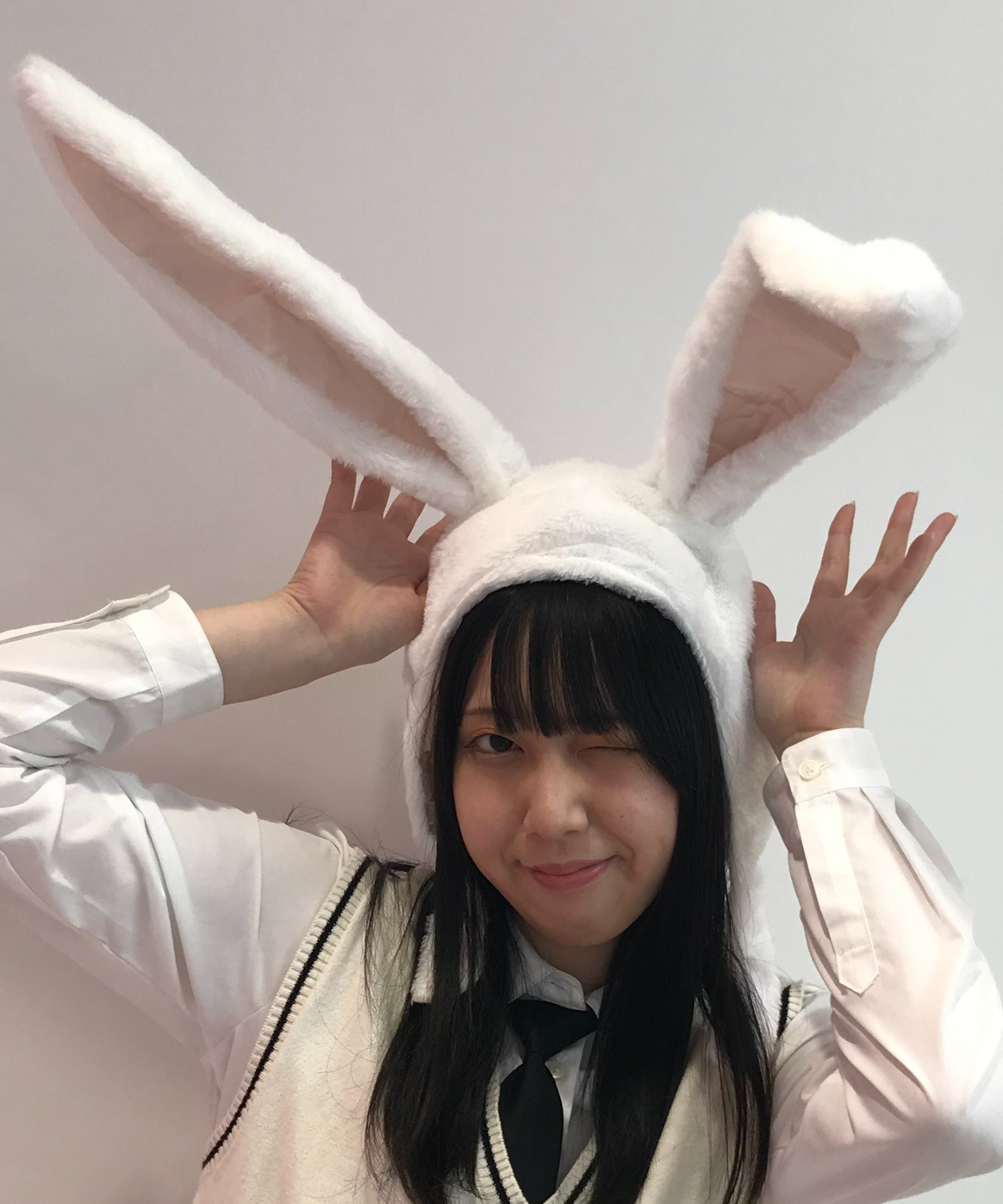 かぶりもの ウサギ イースター コスプレ 被り物 ウサギ帽子 もふもふ