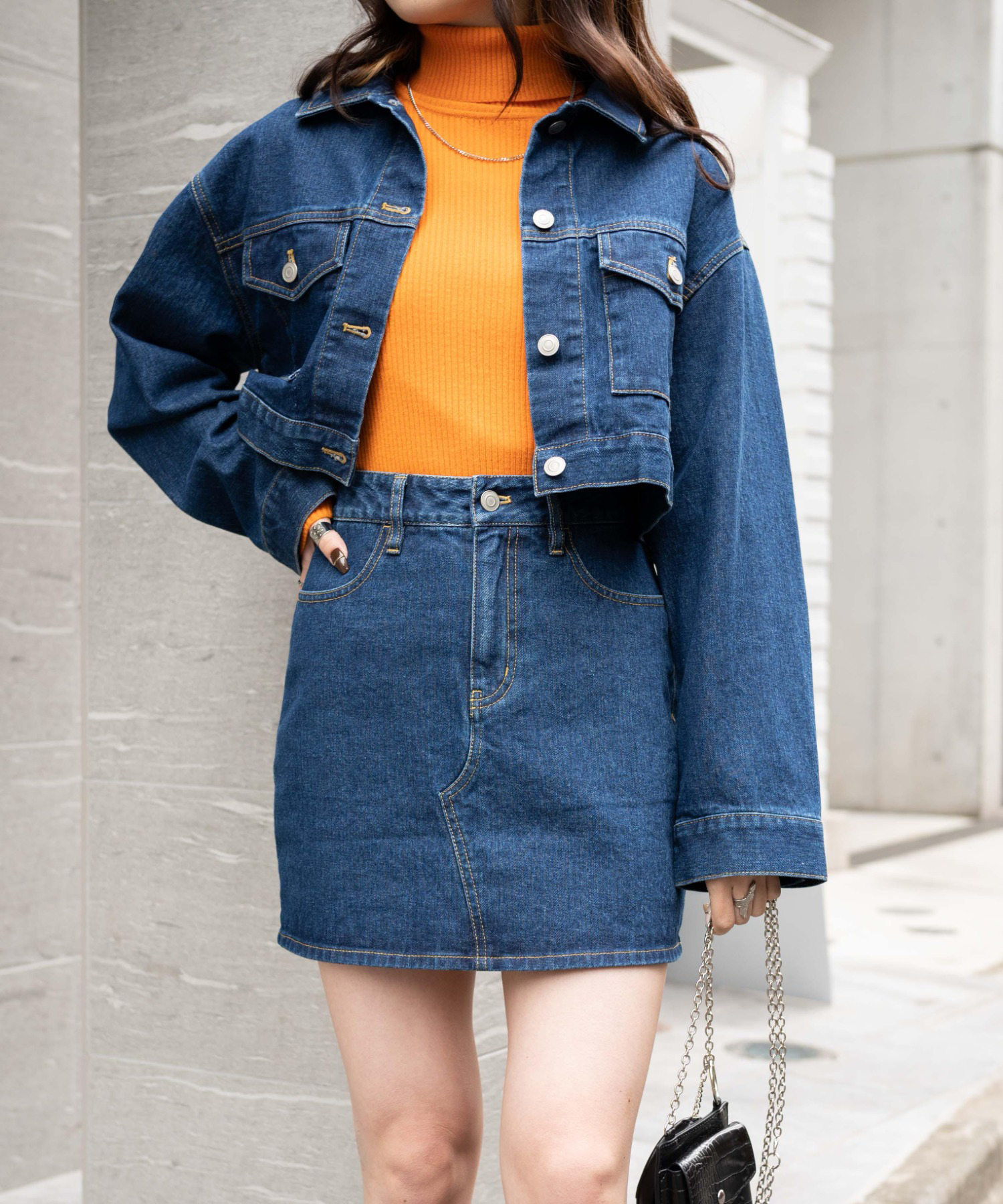 デニムミニスカート レディース 春[品番：WG010086386]｜WEGO【WOMEN