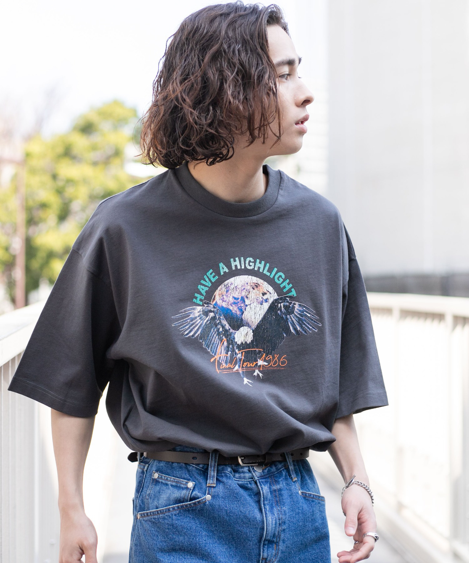 ヘビーウエイトバンドモチーフTシャツ メンズ レディース[品番 ...