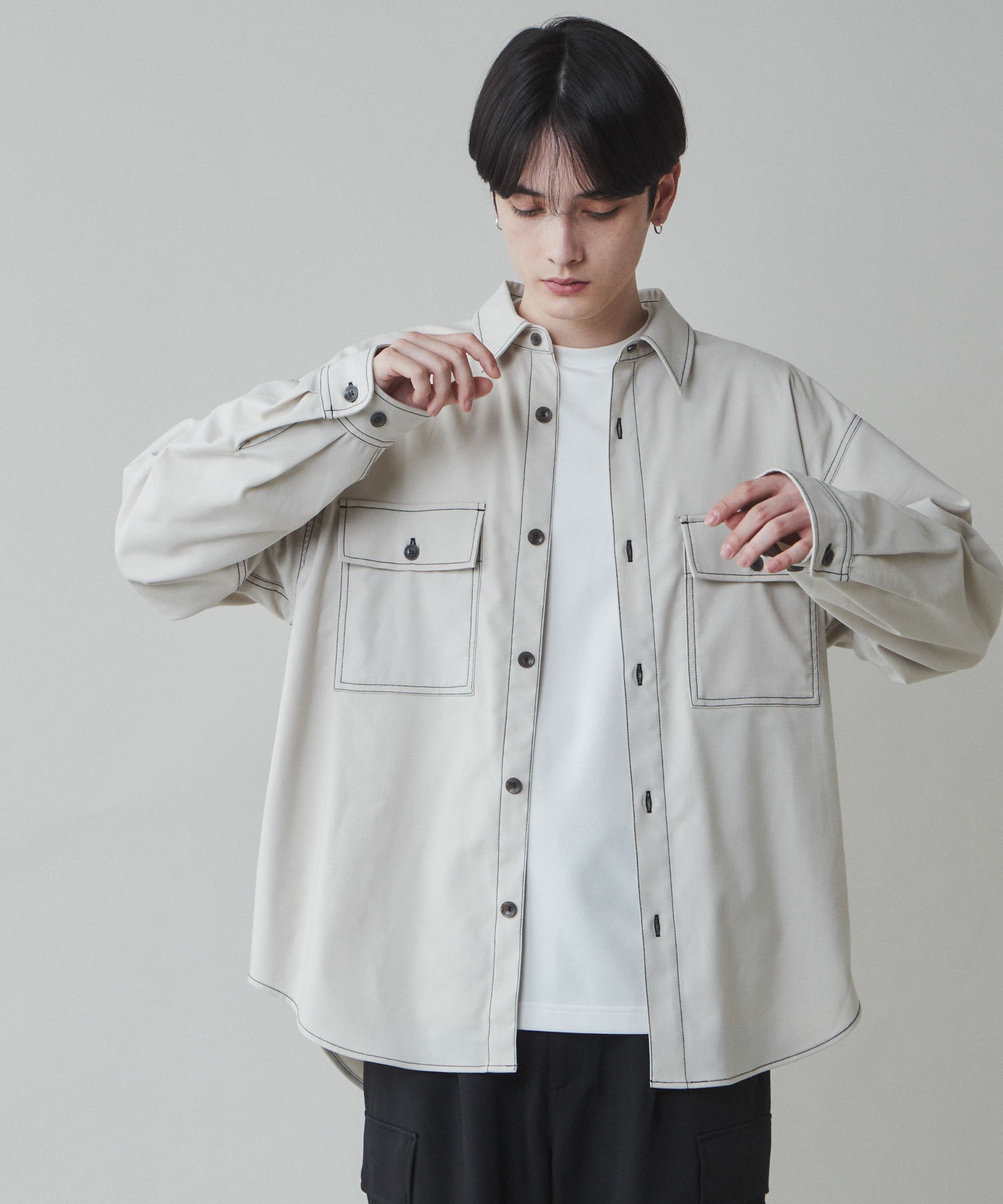 TR CPOBIGシャツ メンズ[品番：WG010088829]｜WEGO【MEN】（ウィゴー