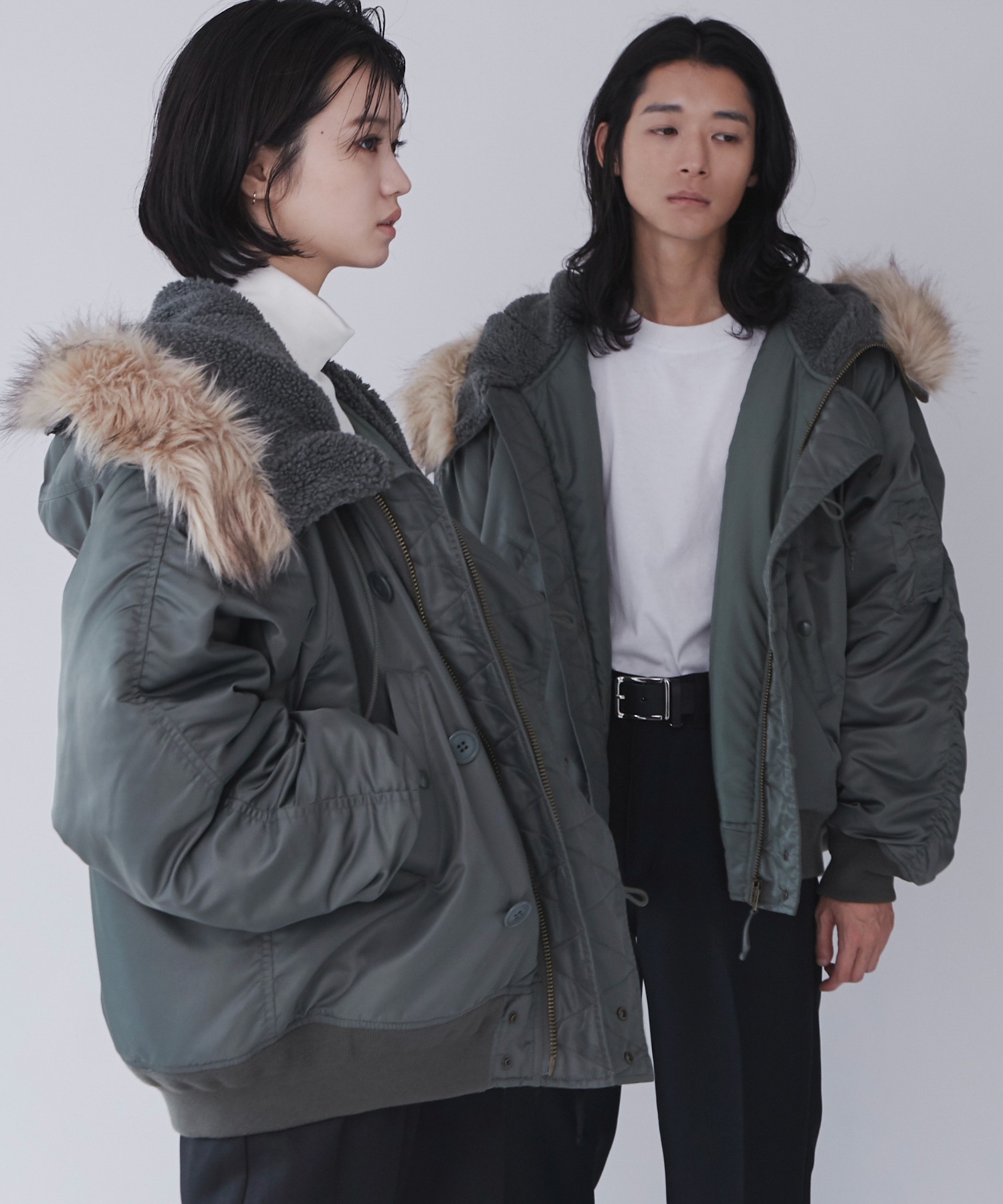 ナイロンN-2B[品番：WG010089483]｜WEGO【WOMEN】（ウィゴー）の