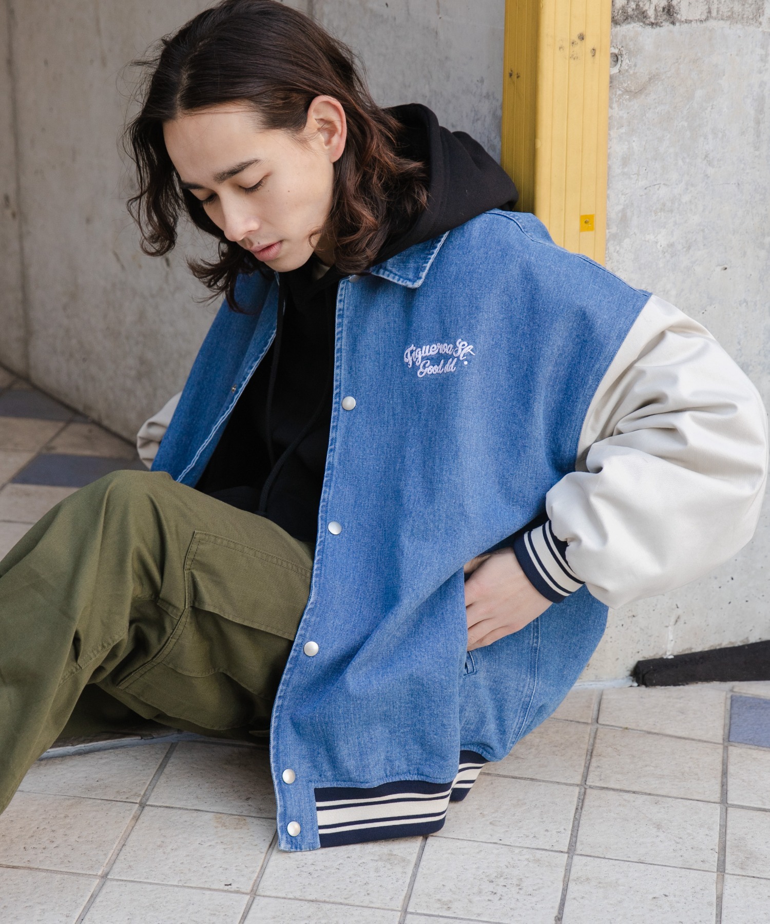 デニムスタジャン[品番：WG010089648]｜WEGO【MEN】（ウィゴー）の 