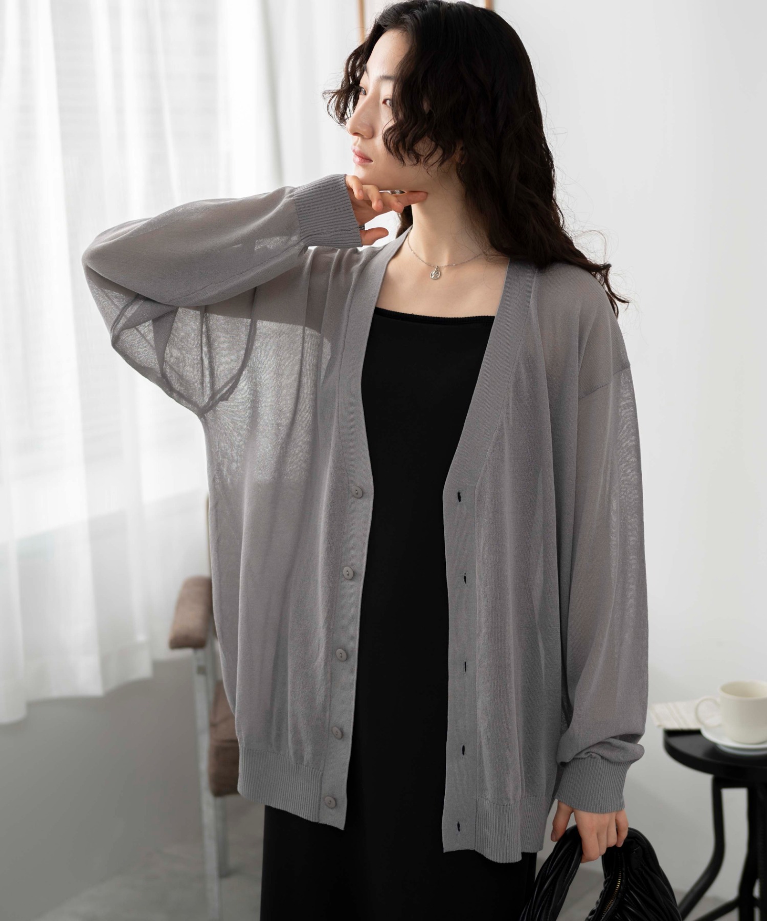 シアーカーディガン[品番：WG010090171]｜WEGO【WOMEN】（ウィゴー）の 