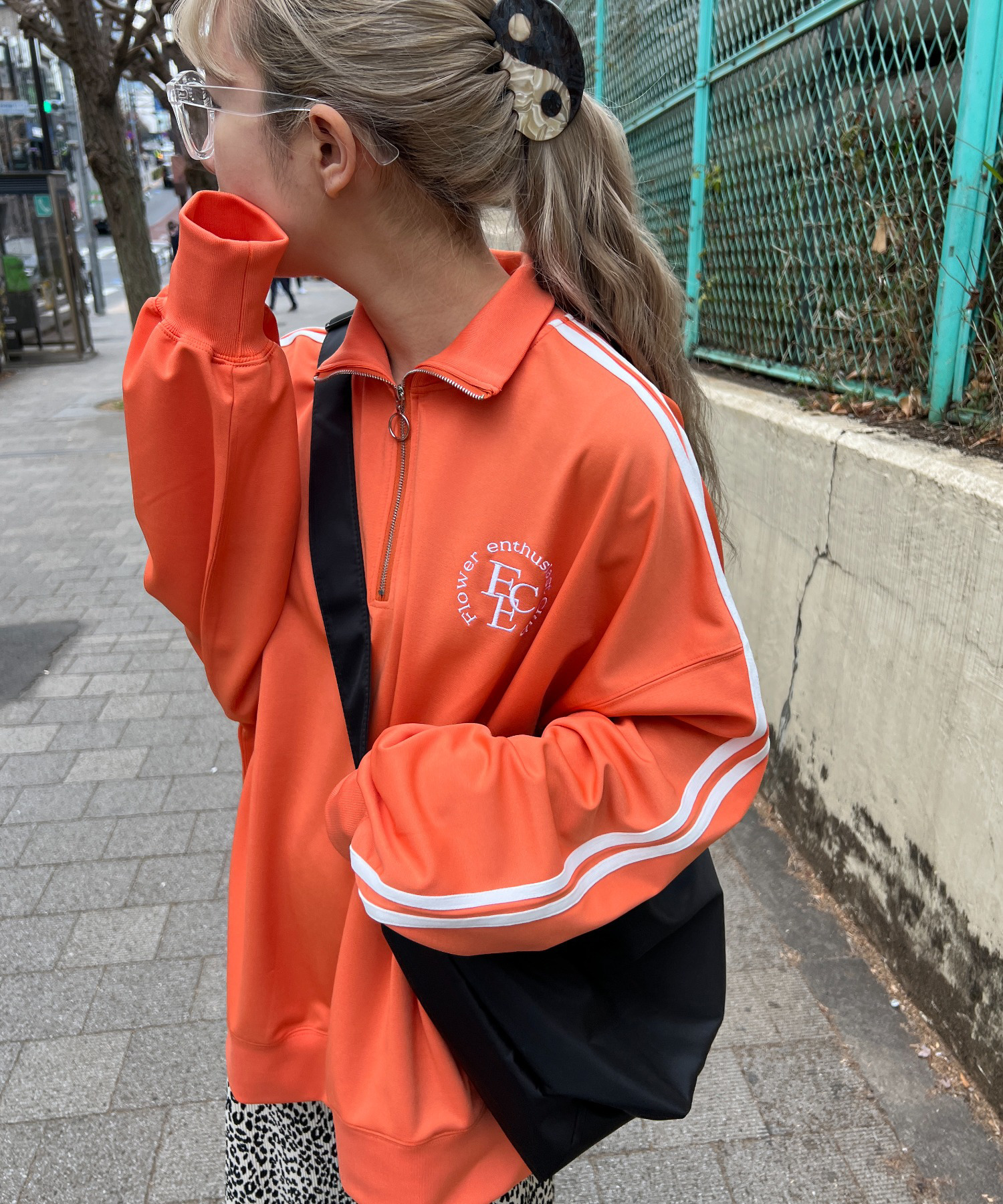 ハーフジップビッグジャージ 韓国 韓国 ファッション[品番：WG010087253]｜WEGO【WOMEN】（ウィゴー）のレディースファッション通販｜SHOPLIST（ショップリスト）